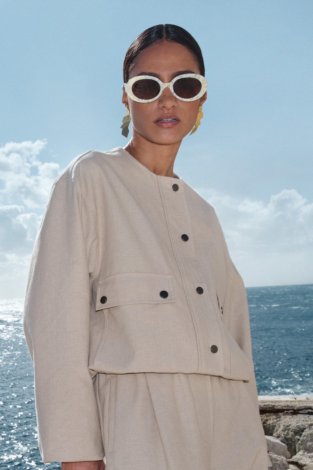 Noa Sunglasses Marble