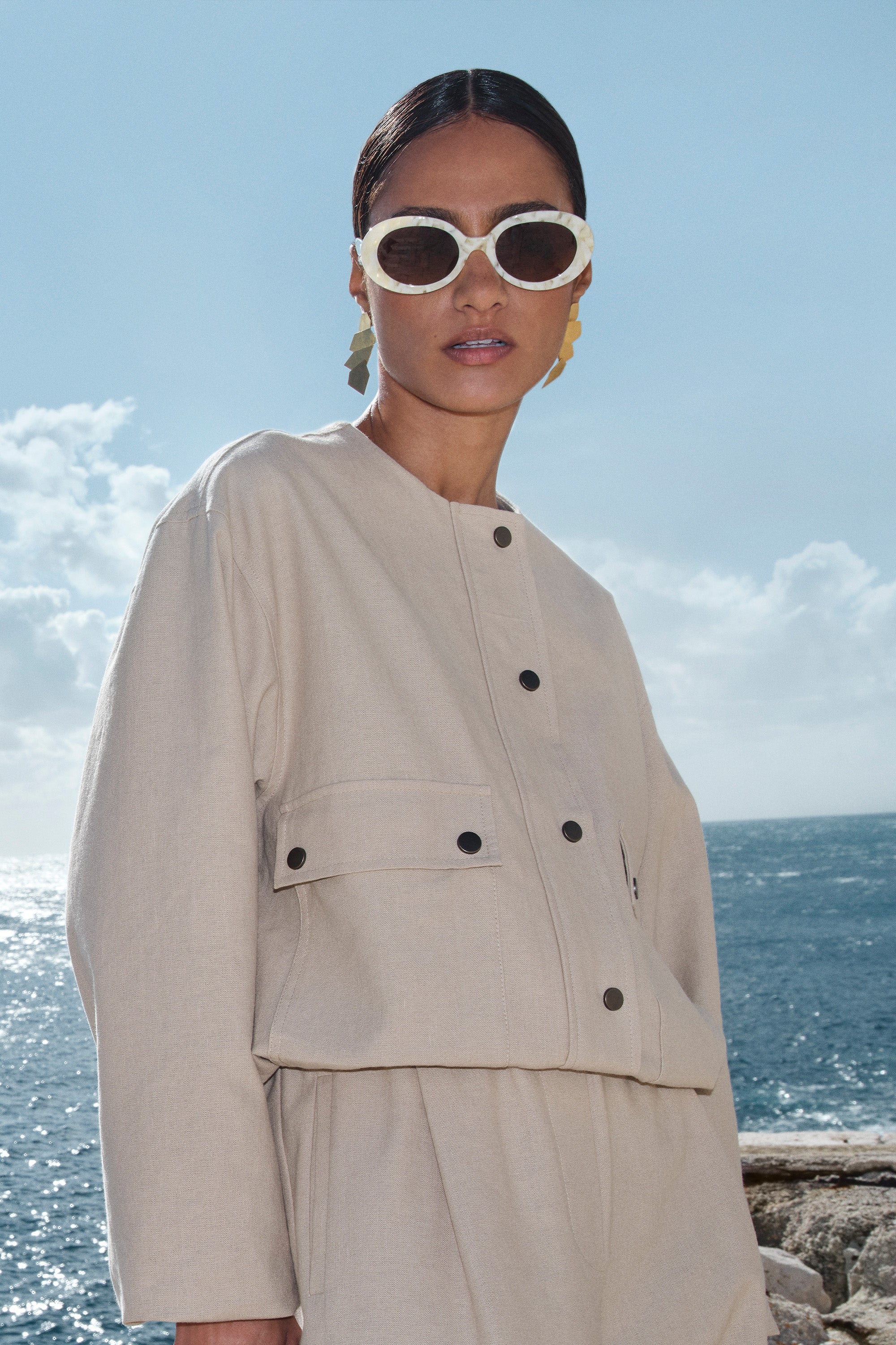 Noa Sunglasses Marble