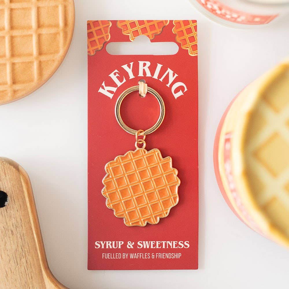 Wafel Sleutelhanger