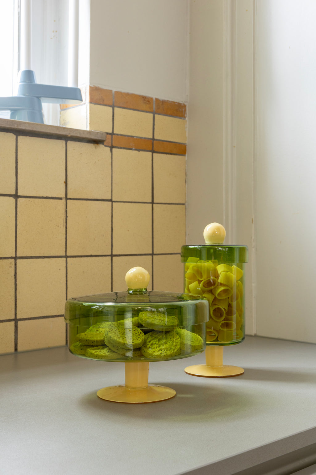 Duo Bewaarpot Groen