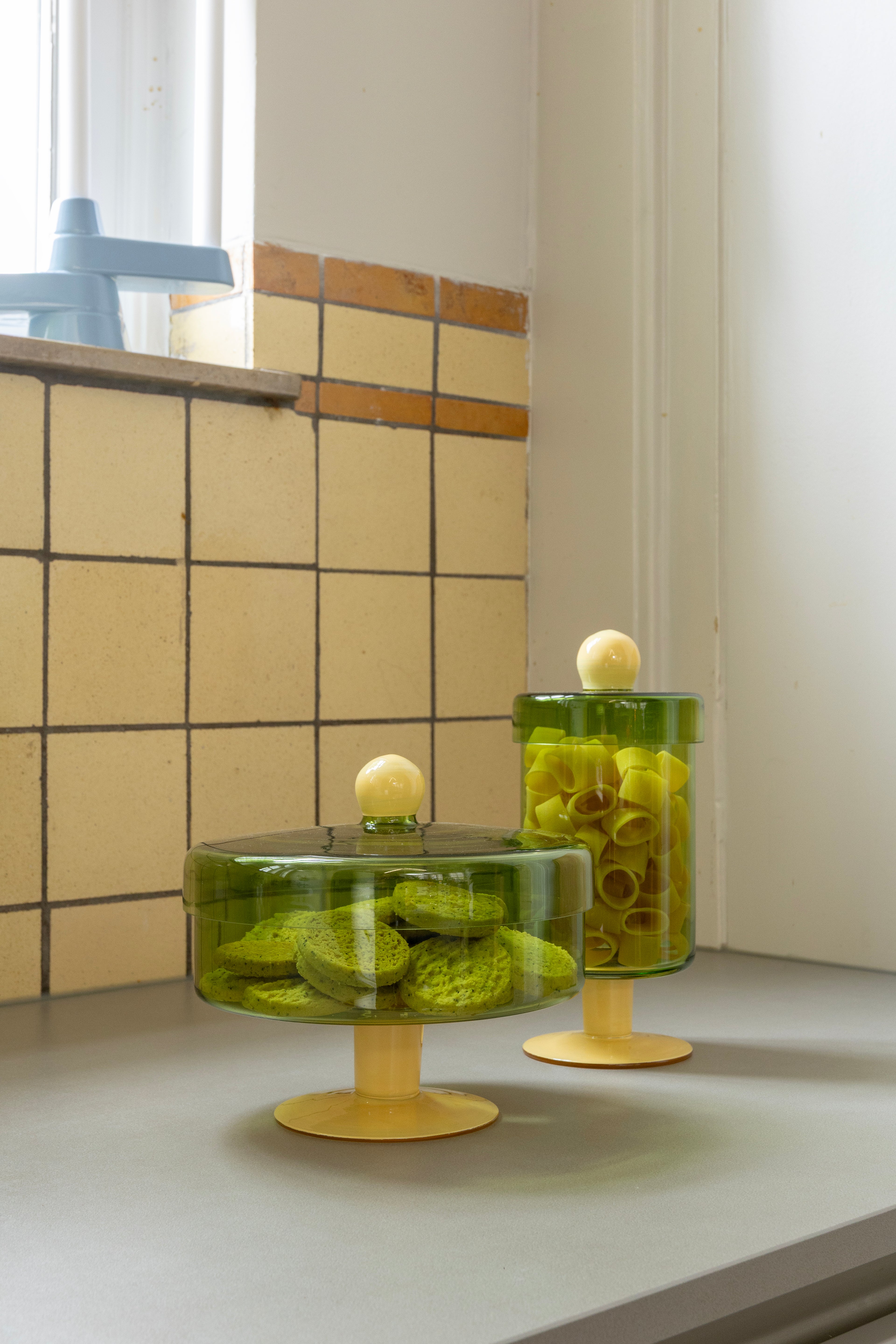 Duo Bewaarpot Groen