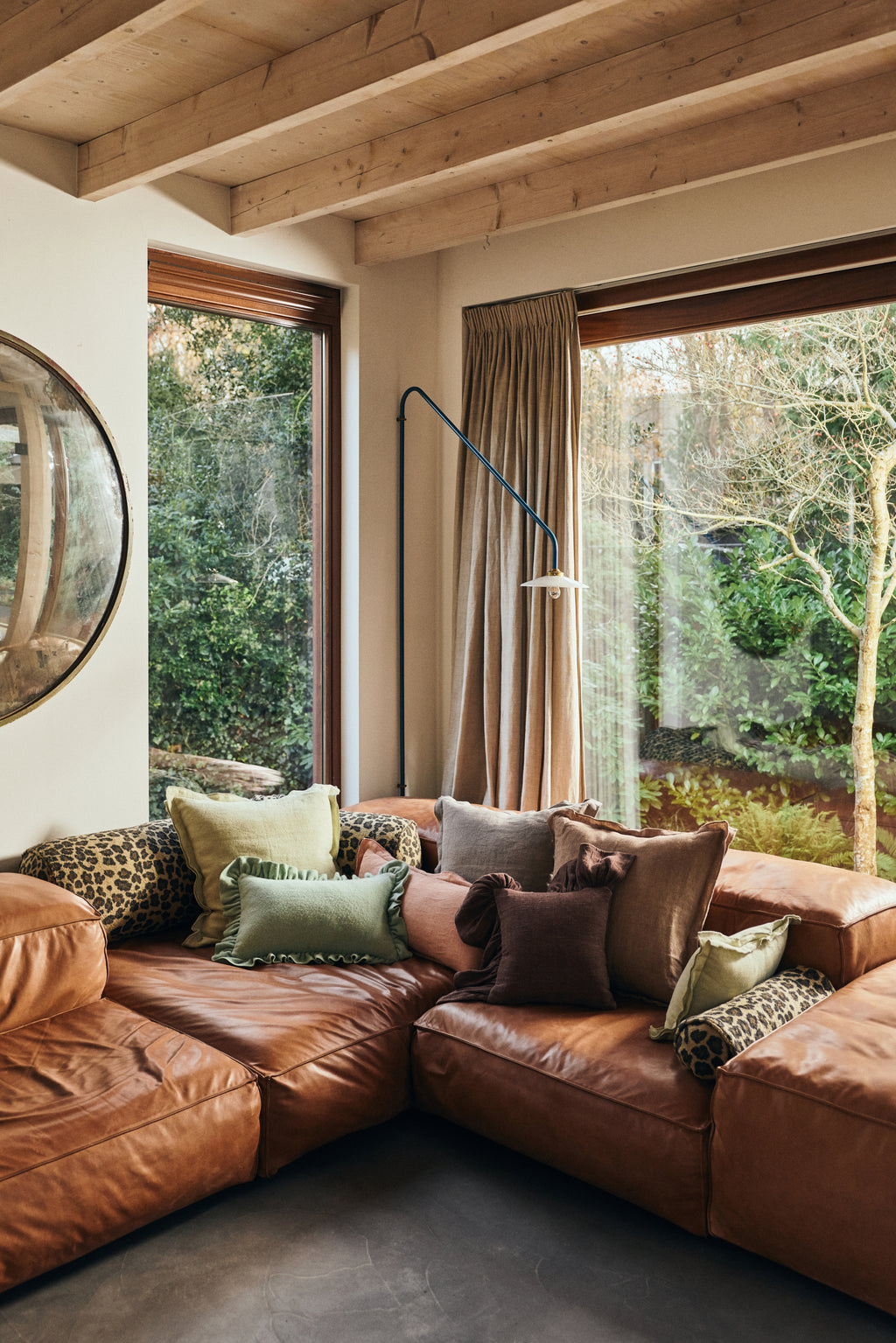 Bolster Kussen Leopard