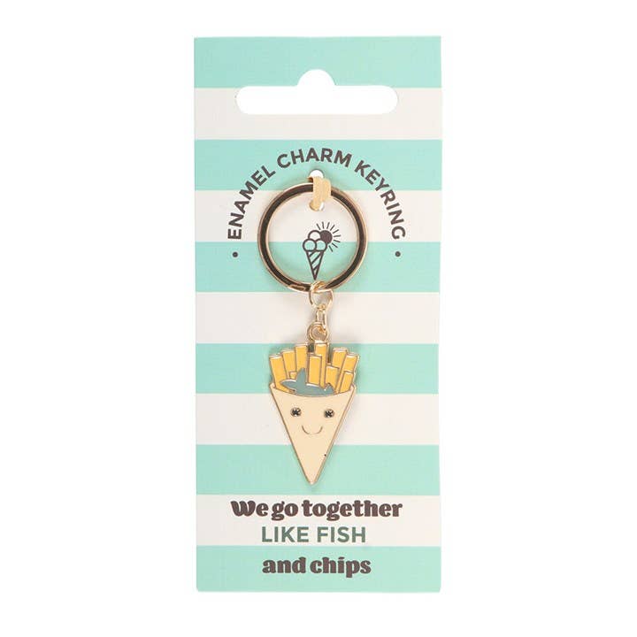 Fish&Chips Sleutelhanger