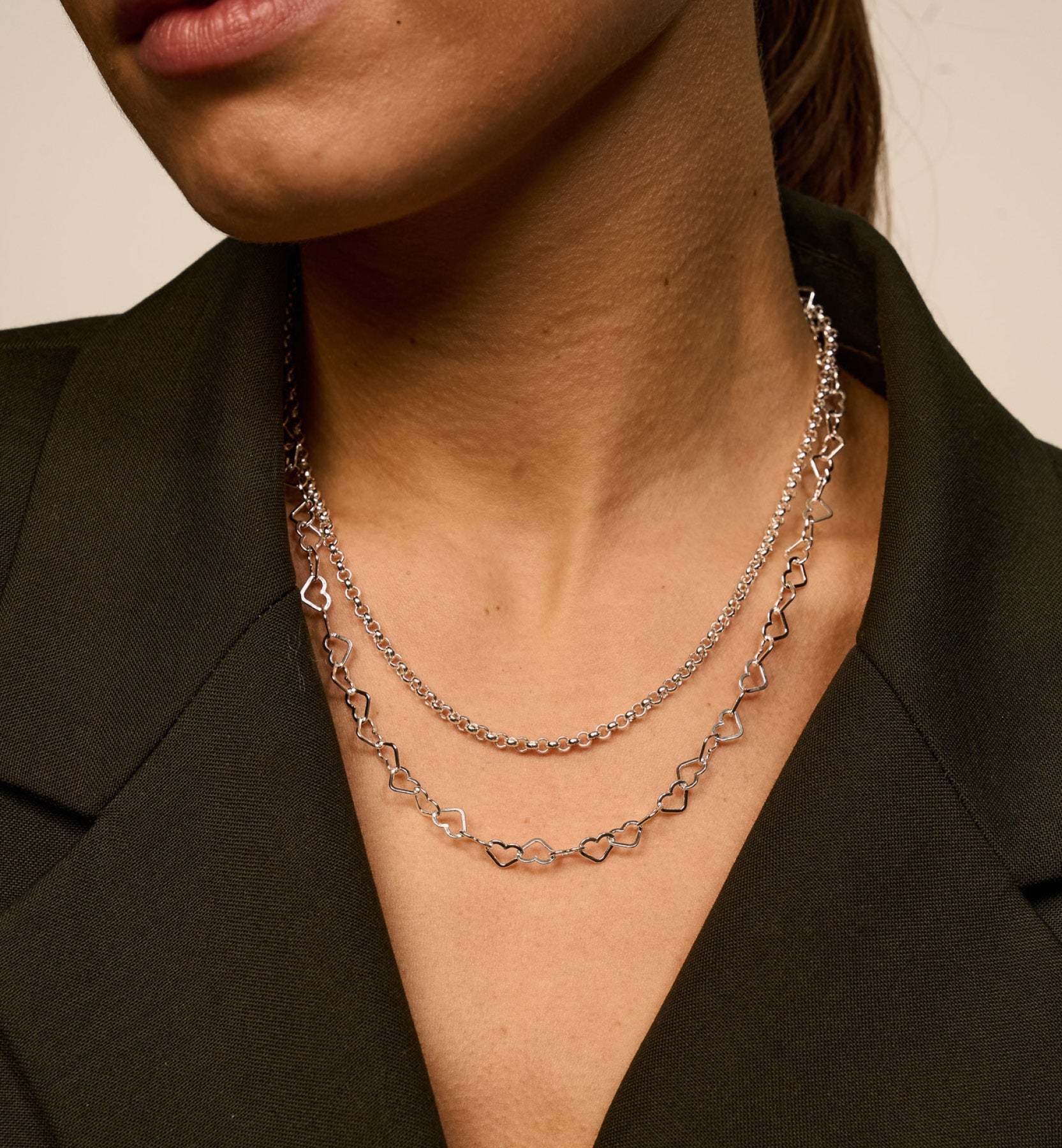 Jasseron Ketting Zilver