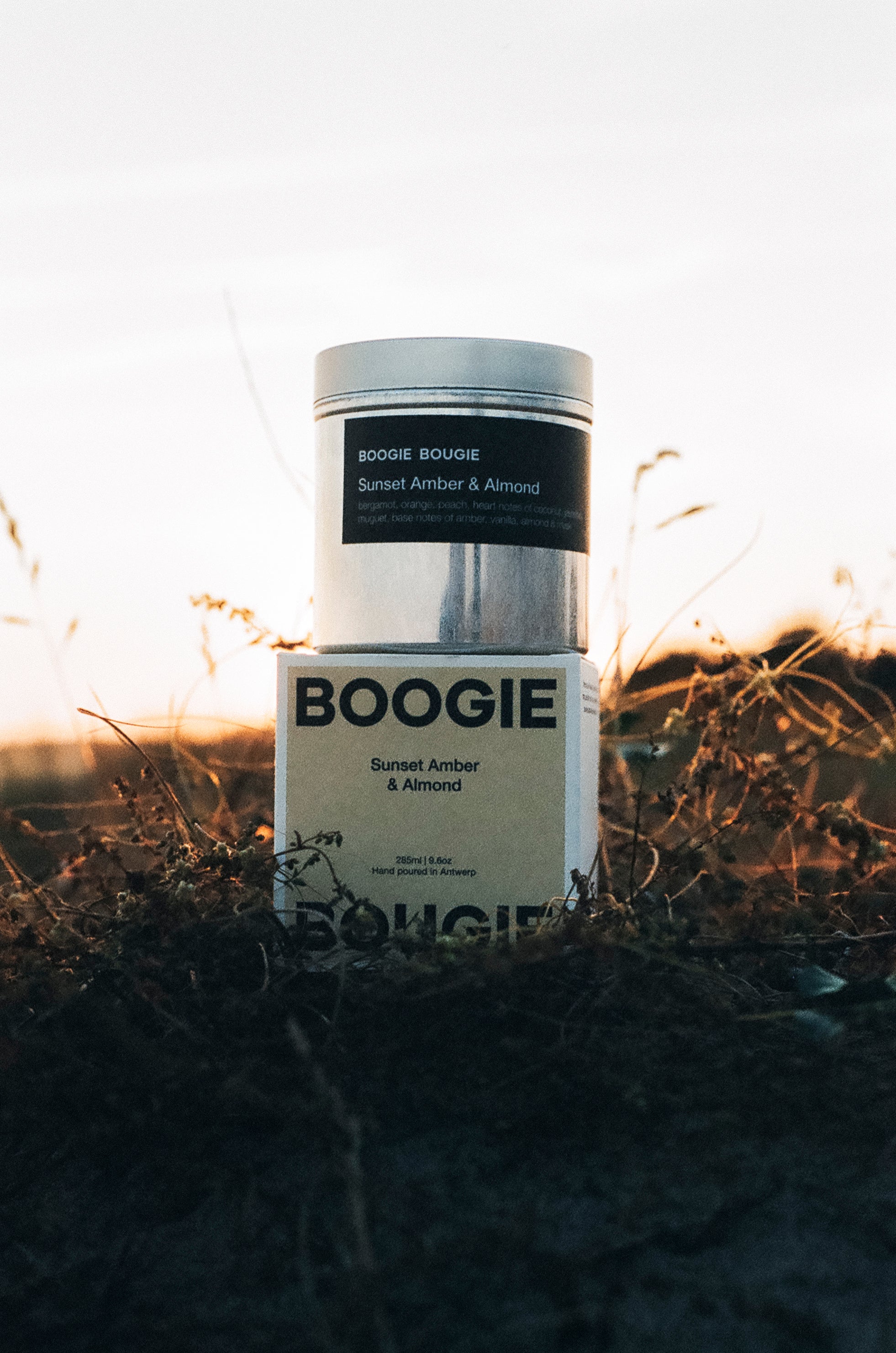 Geurkaars Sunset Amber & Almond