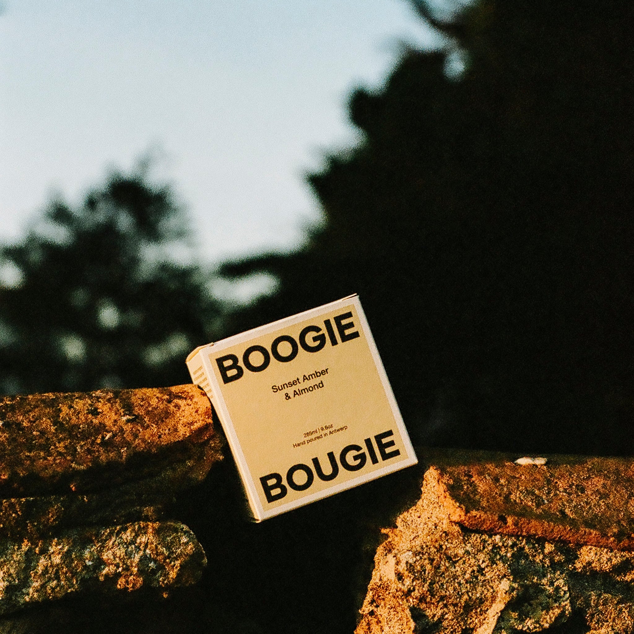 Geurkaars Sunset Amber & Almond