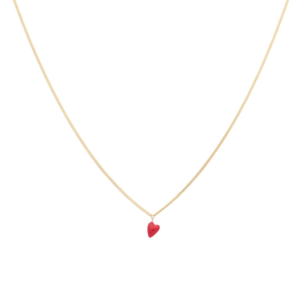 Heart Beat Ketting Goud