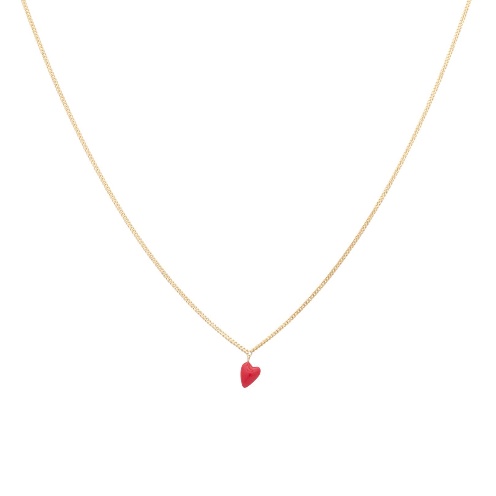 Heart Beat Ketting Goud