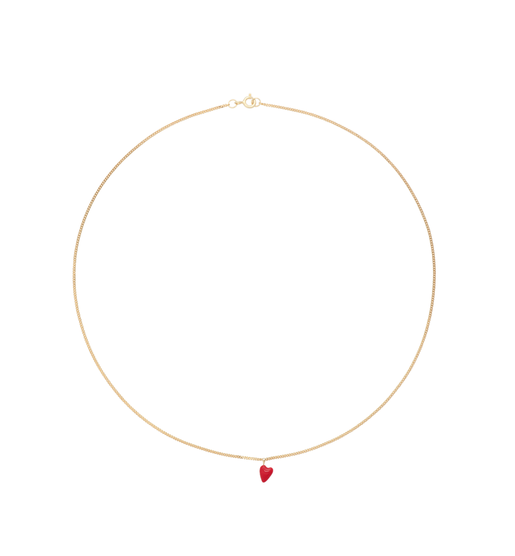 Heart Beat Ketting Goud