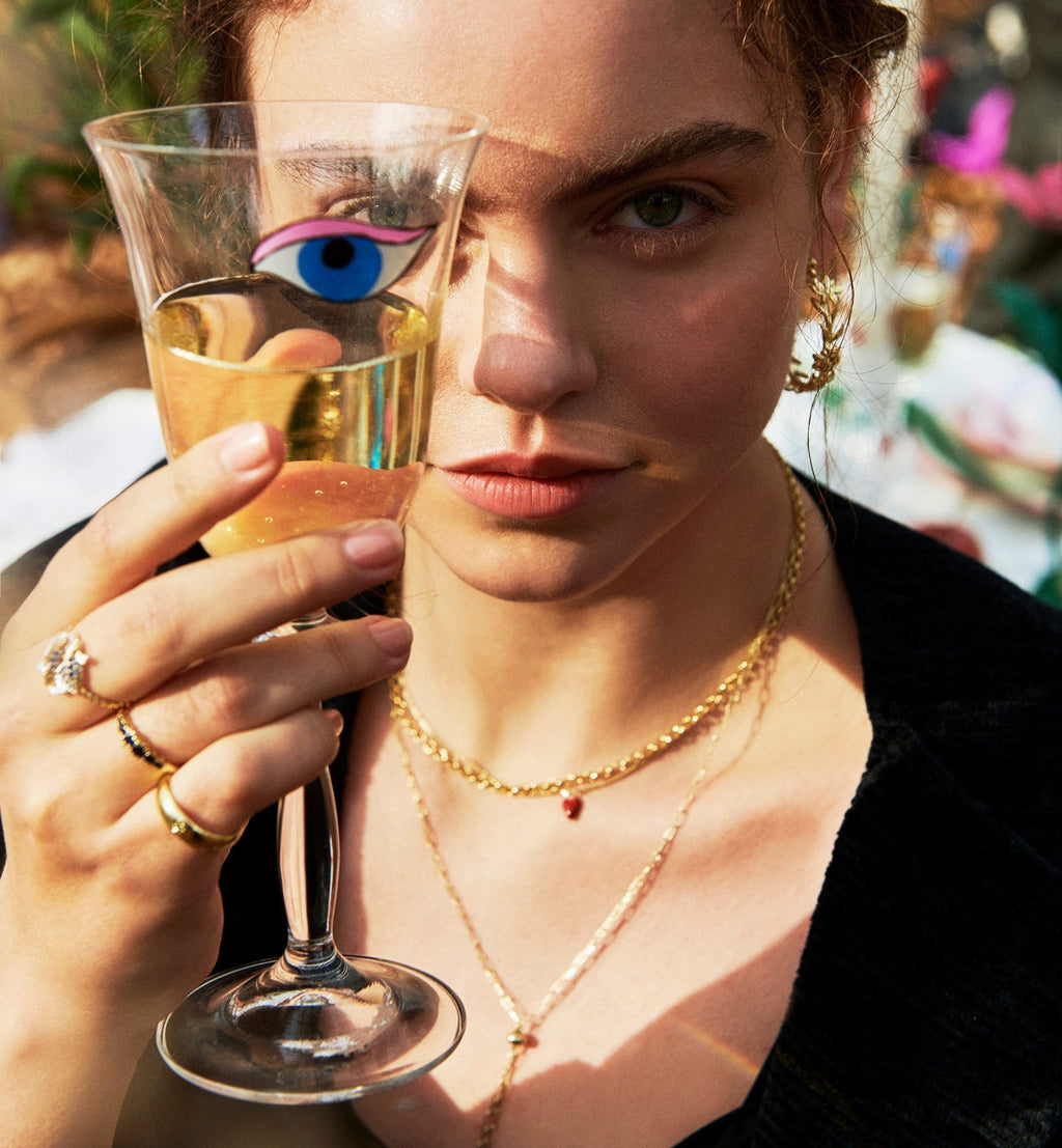 Heart Beat Ketting Goud