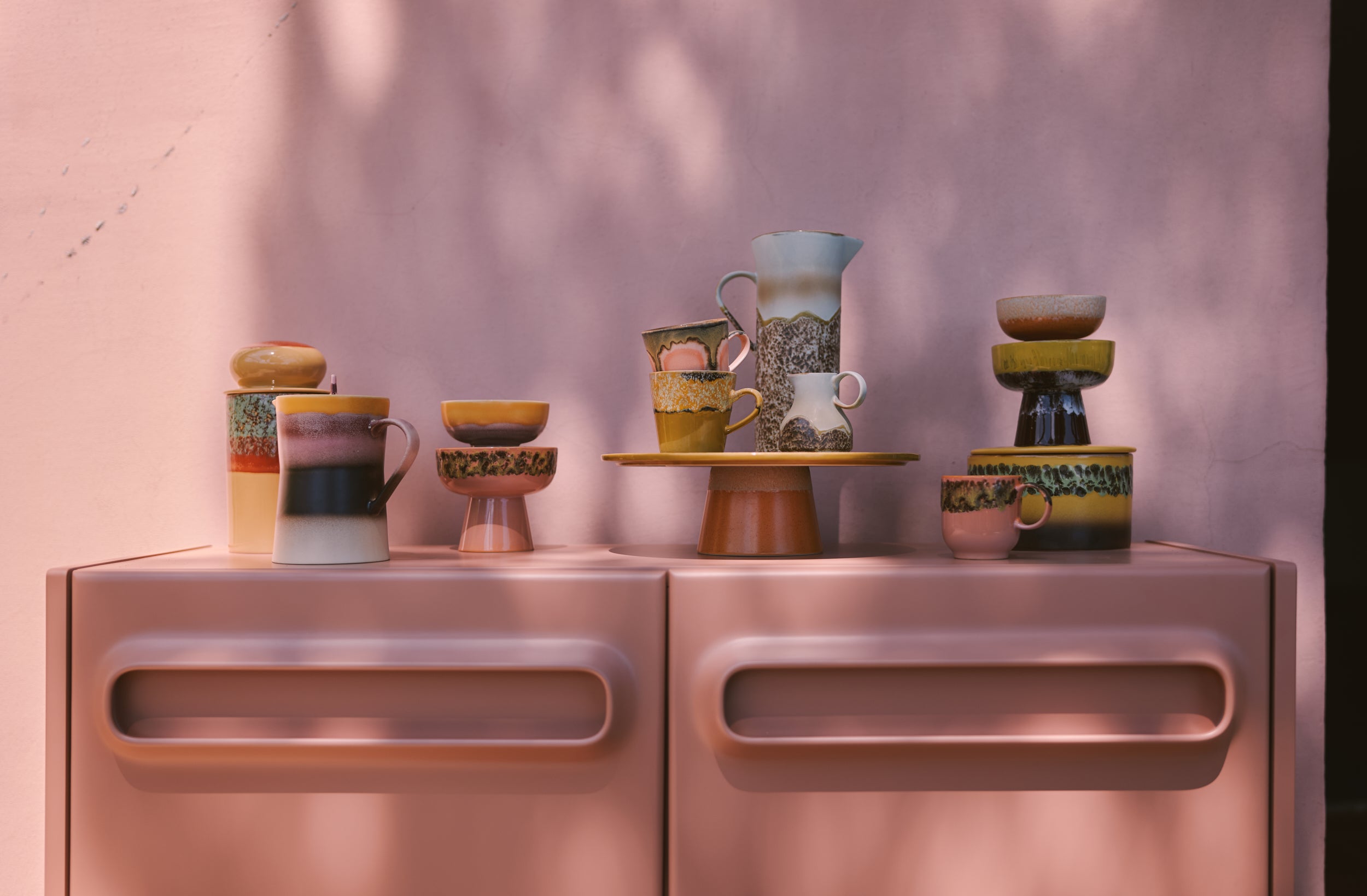 70s Americano Mugs Radiant Set/4