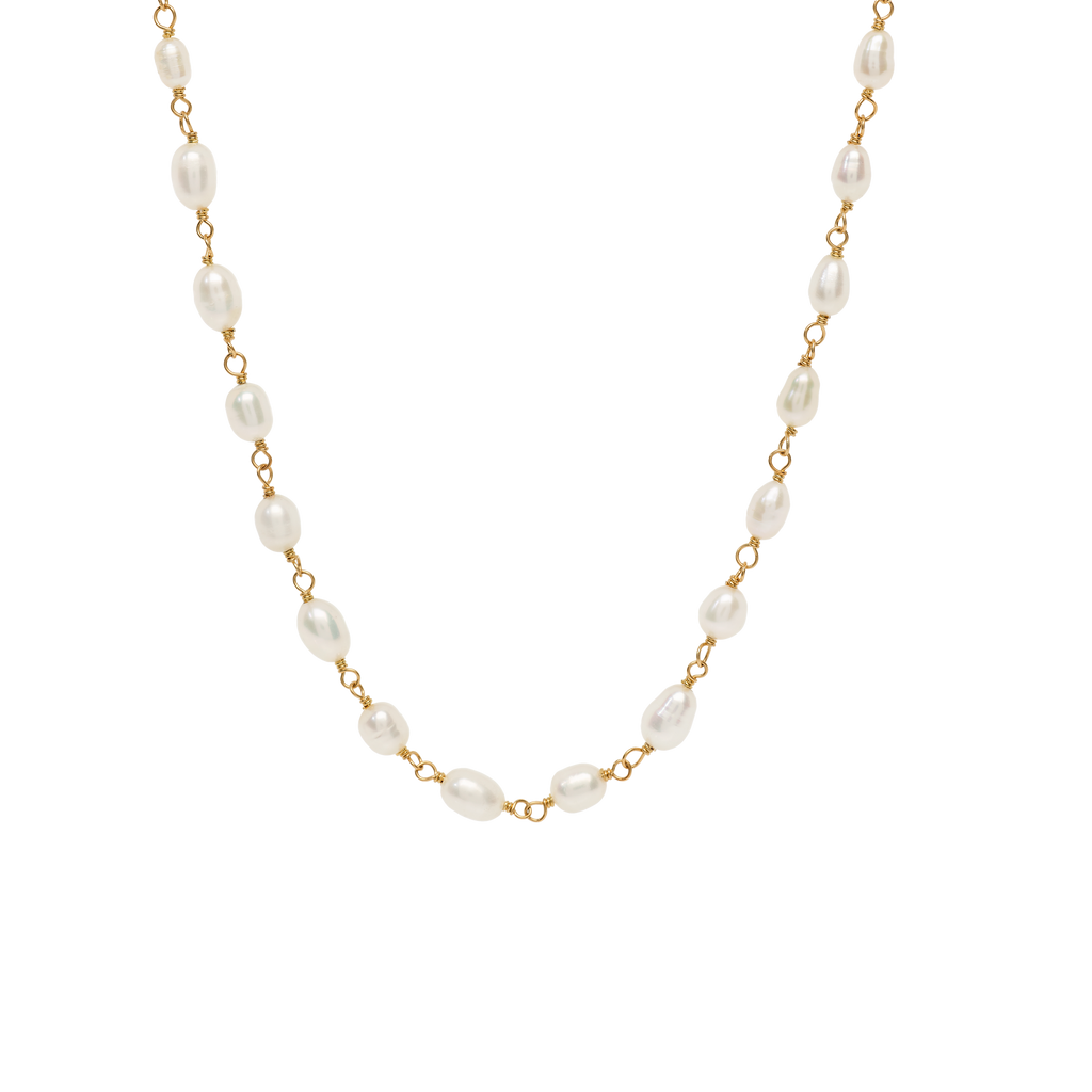 Clutching Pearls Ketting