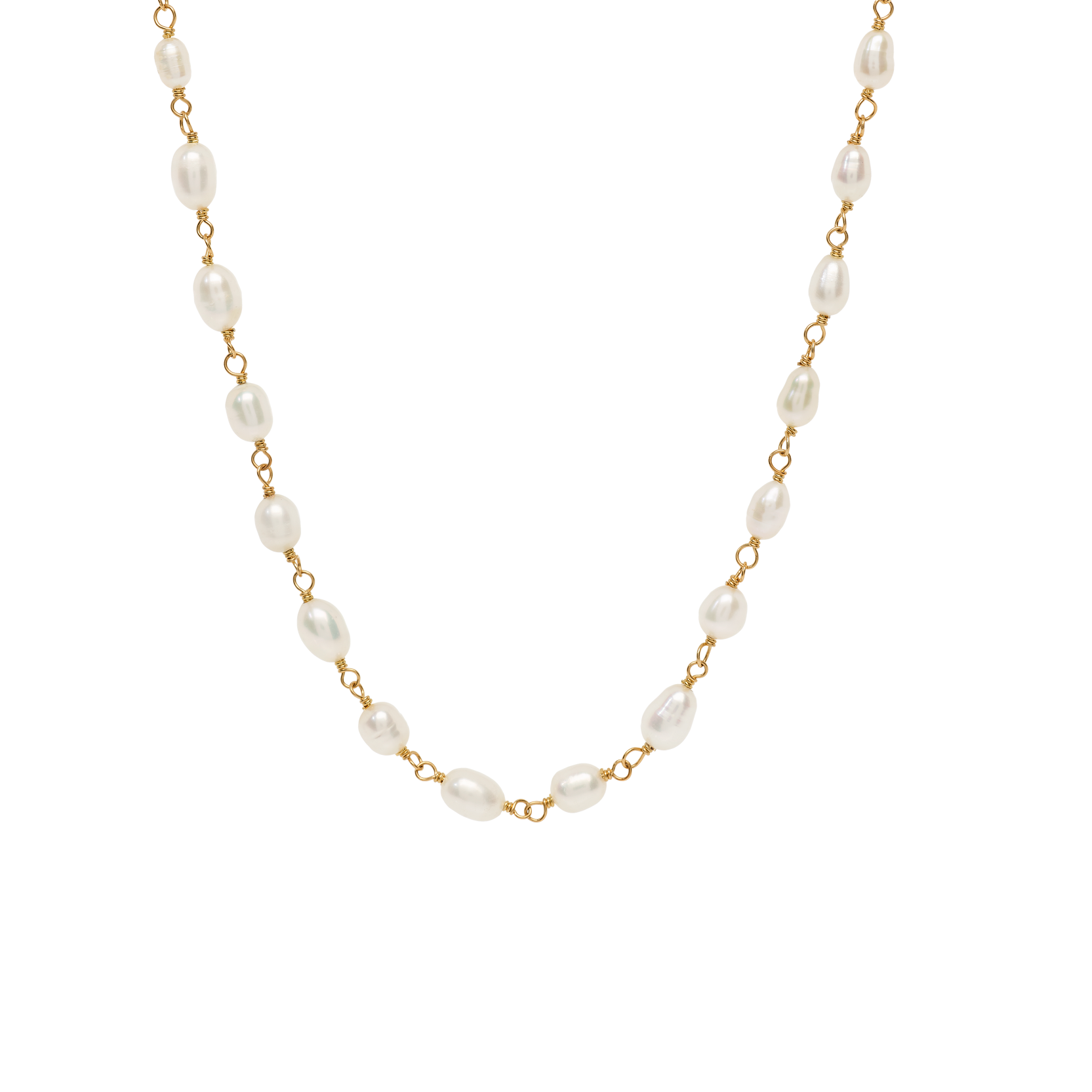 Clutching Pearls Ketting