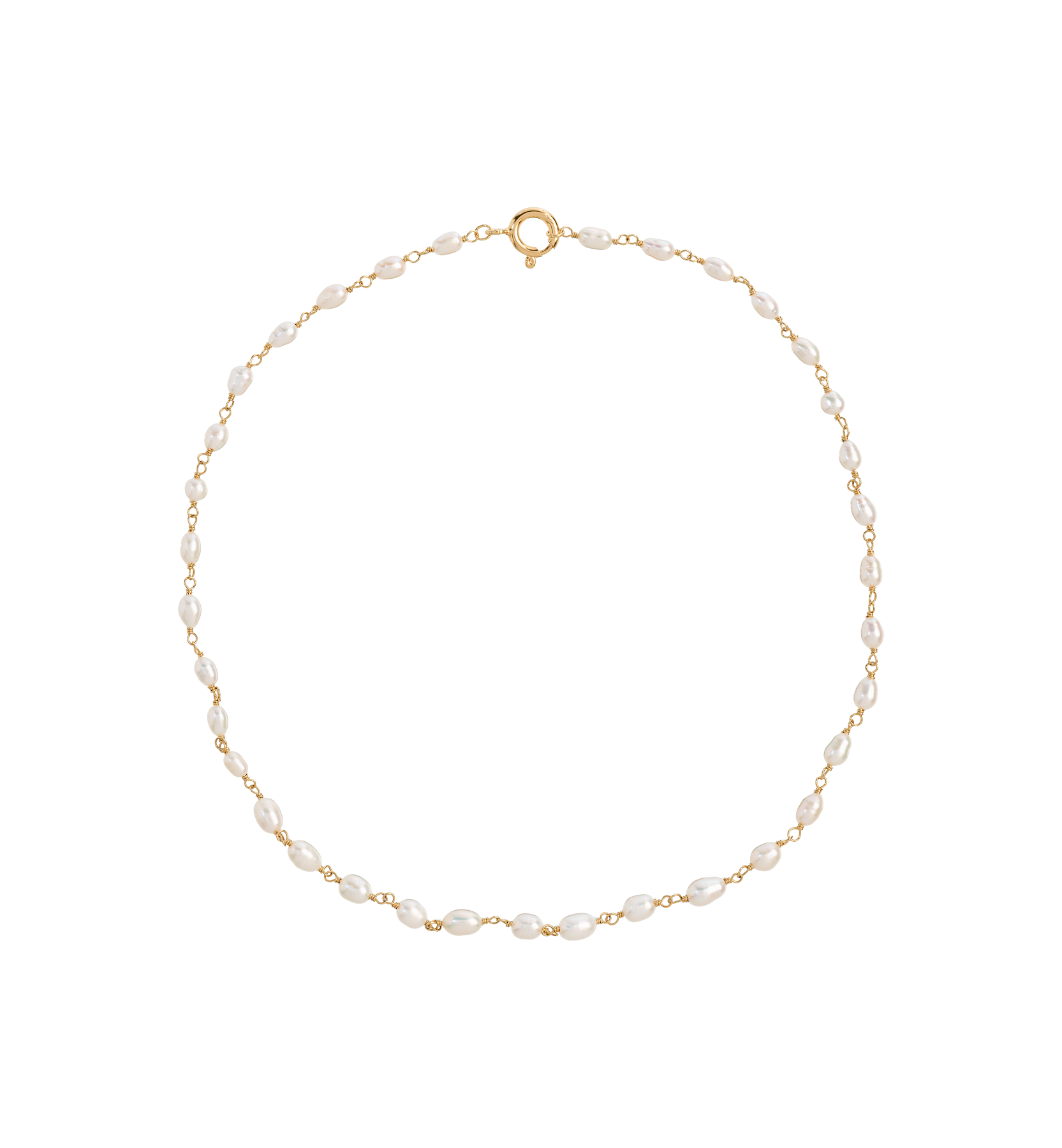 Clutching Pearls Ketting