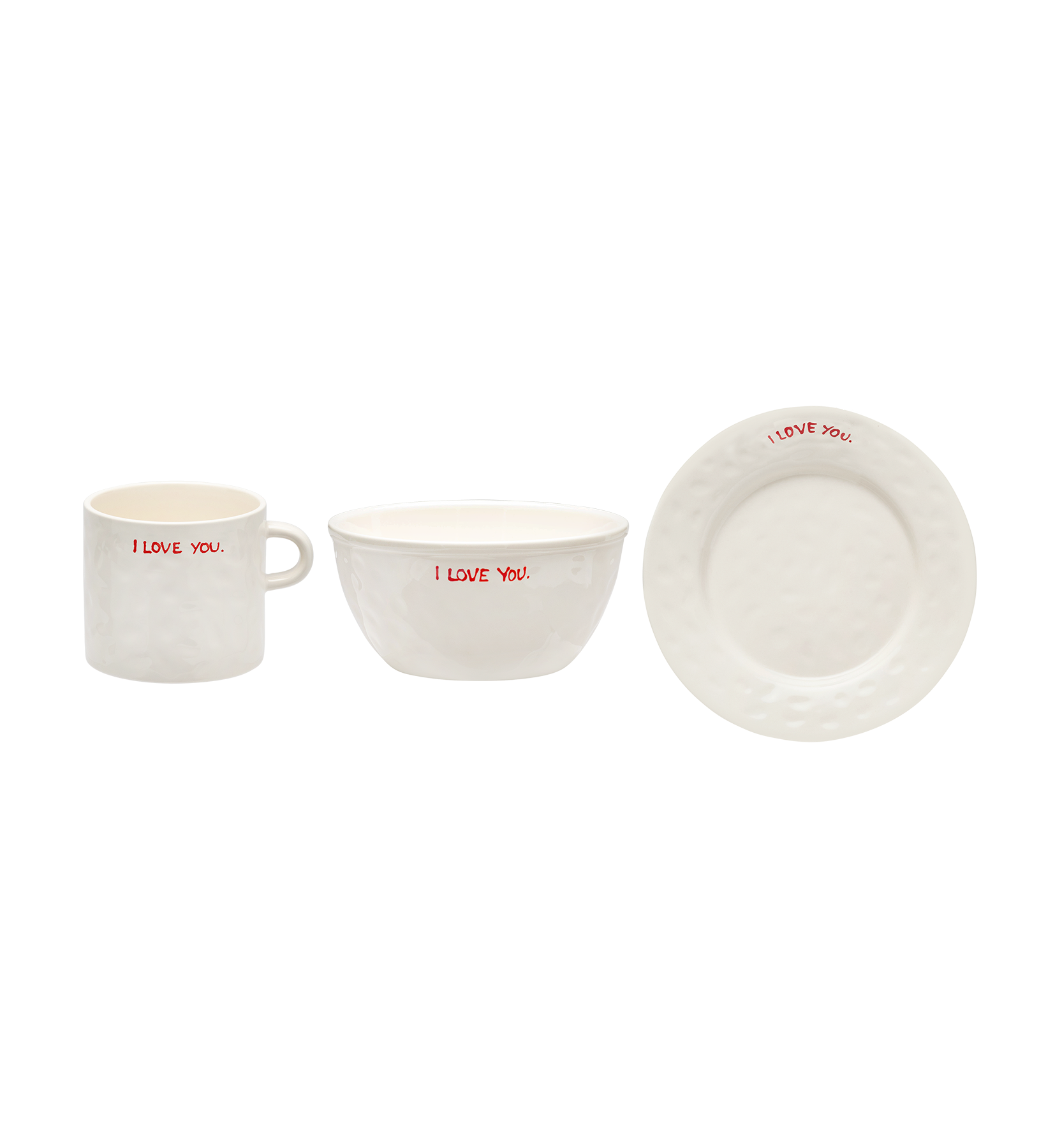 I Love You Ontbijt Set