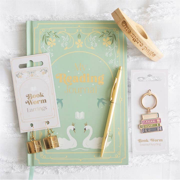 Book Worm Sleutelhanger