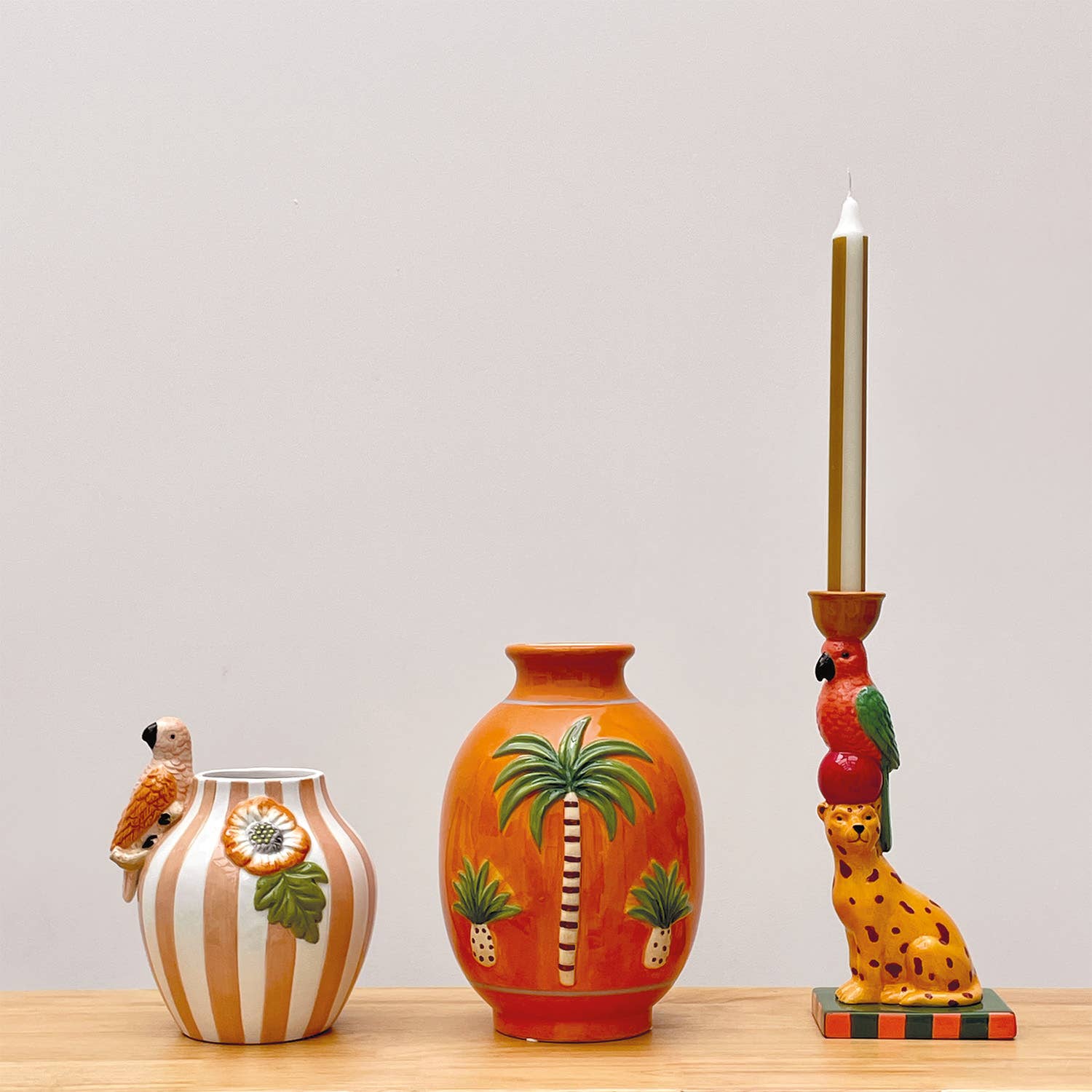 Palmboom Vaas Oranje