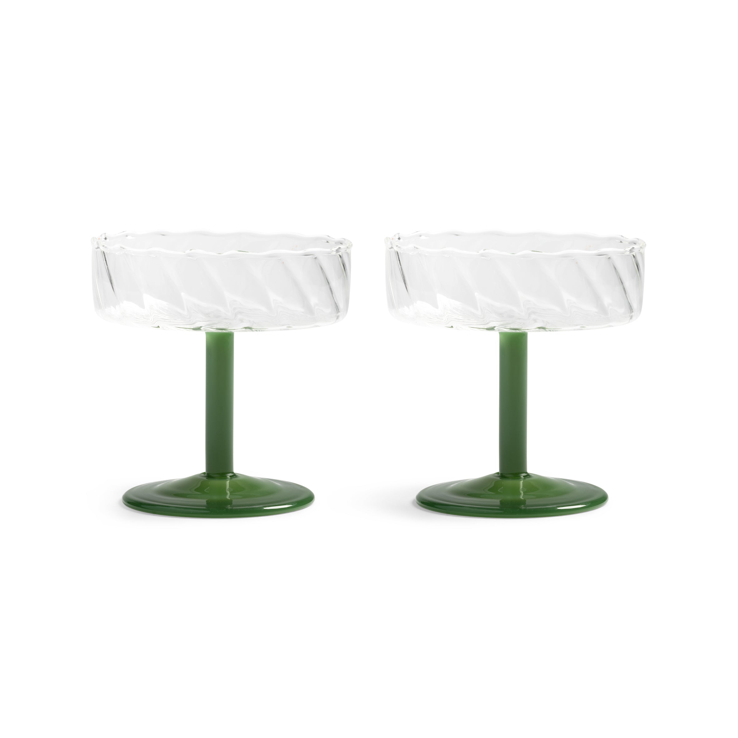 Coupe Twirl Dark Green Set/2