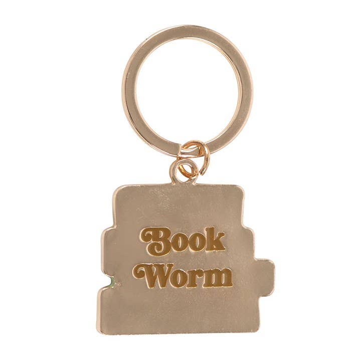Book Worm Sleutelhanger