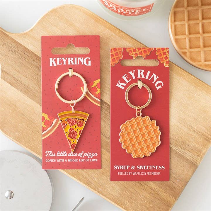 Wafel Sleutelhanger