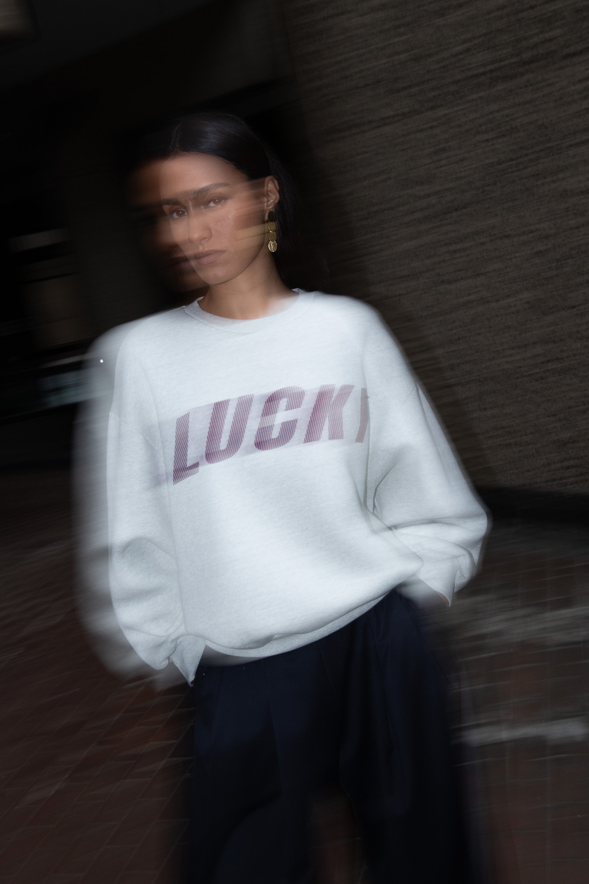Lili Speed Sweater Grey Mel