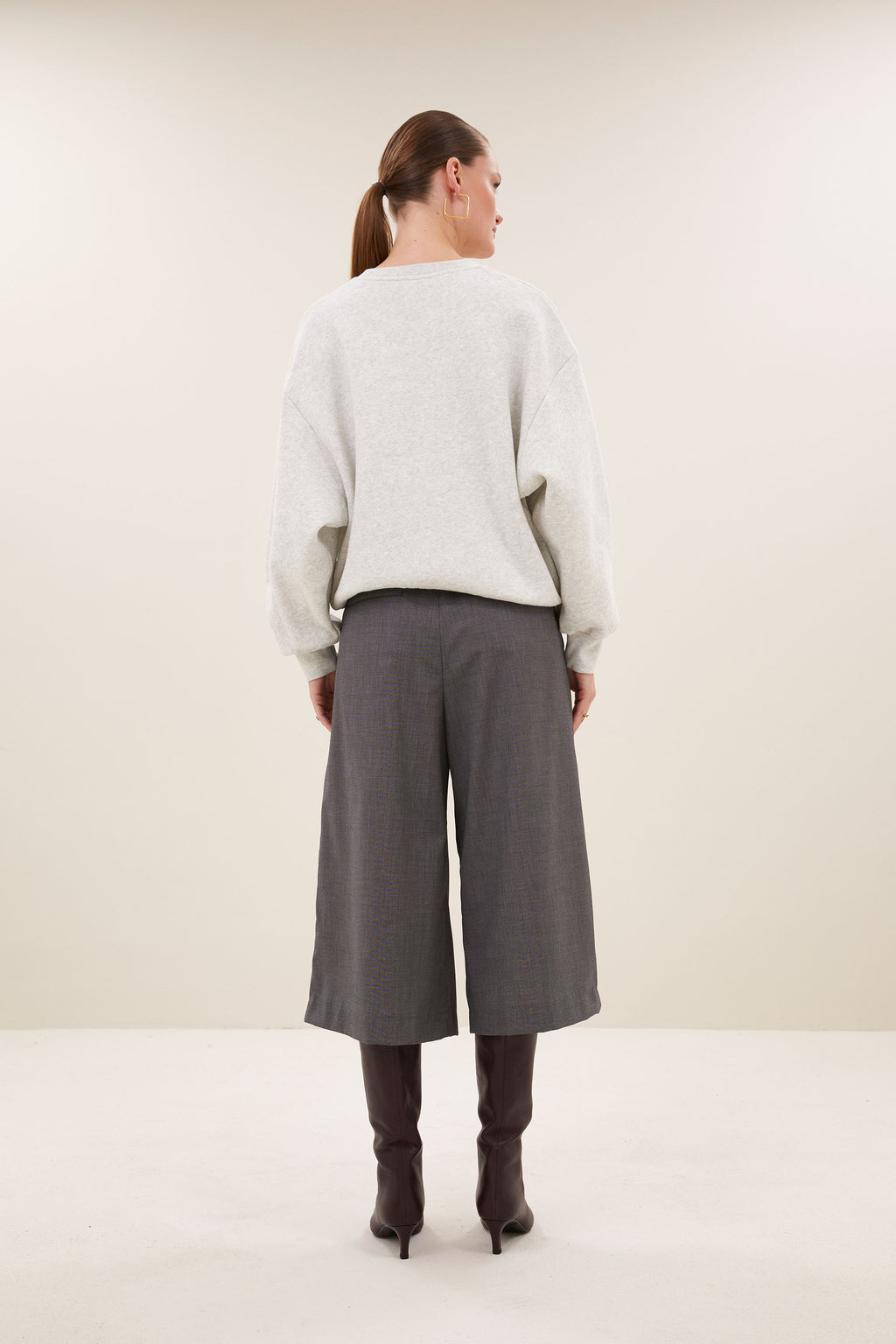 Lili Speed Sweater Grey Mel
