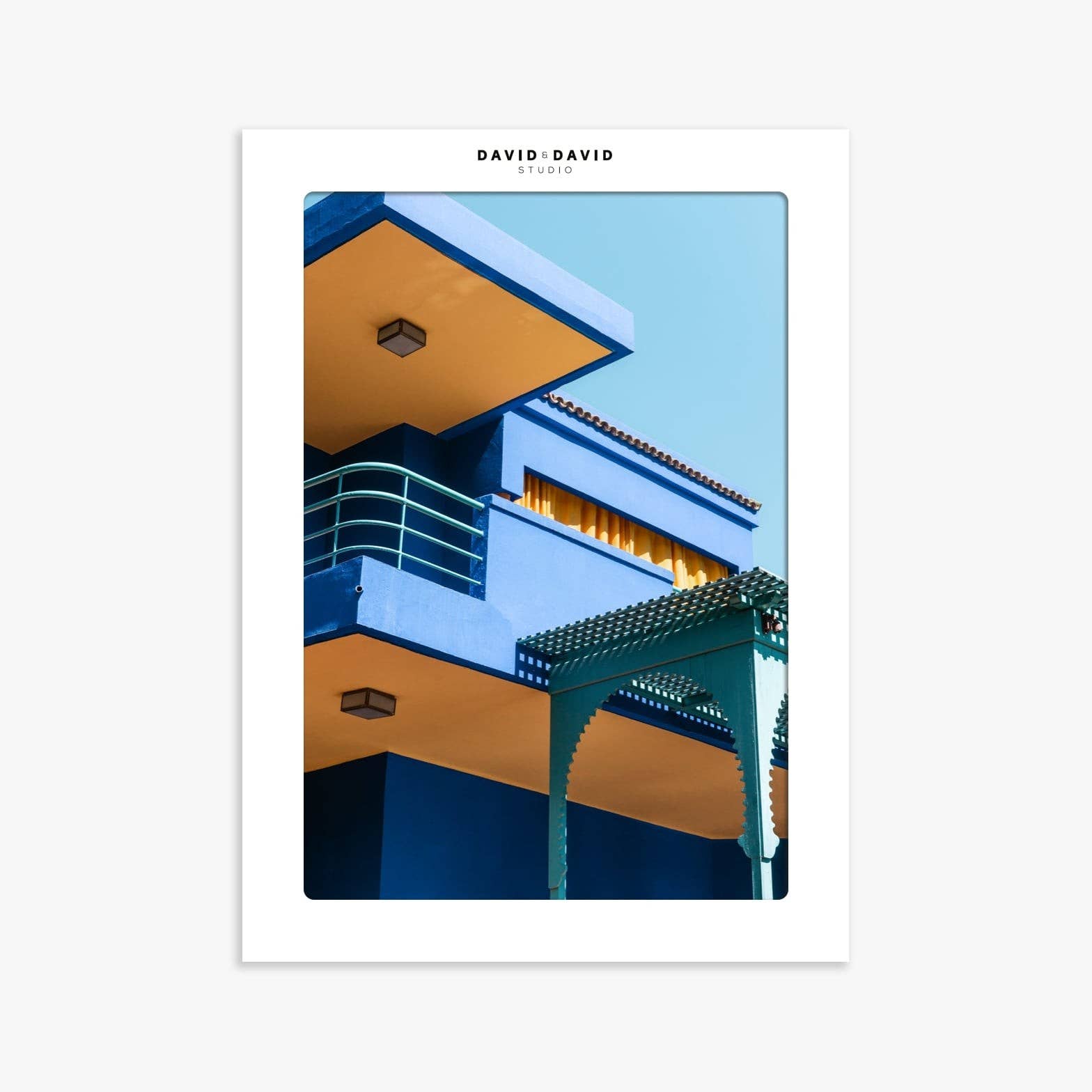 Poster Maison Majorelle