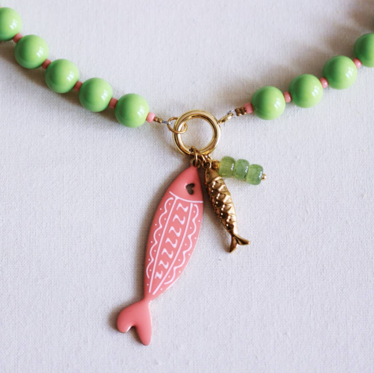 Zalm Ketting Groen