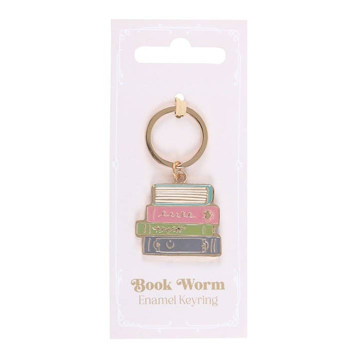 Book Worm Sleutelhanger