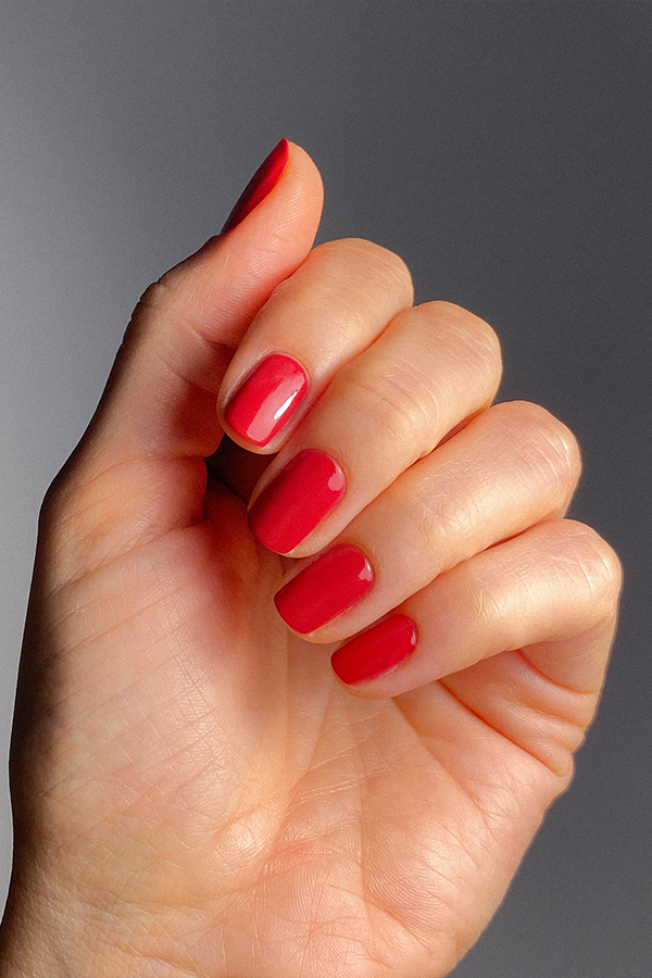 Nagellak 01 rocher rouge