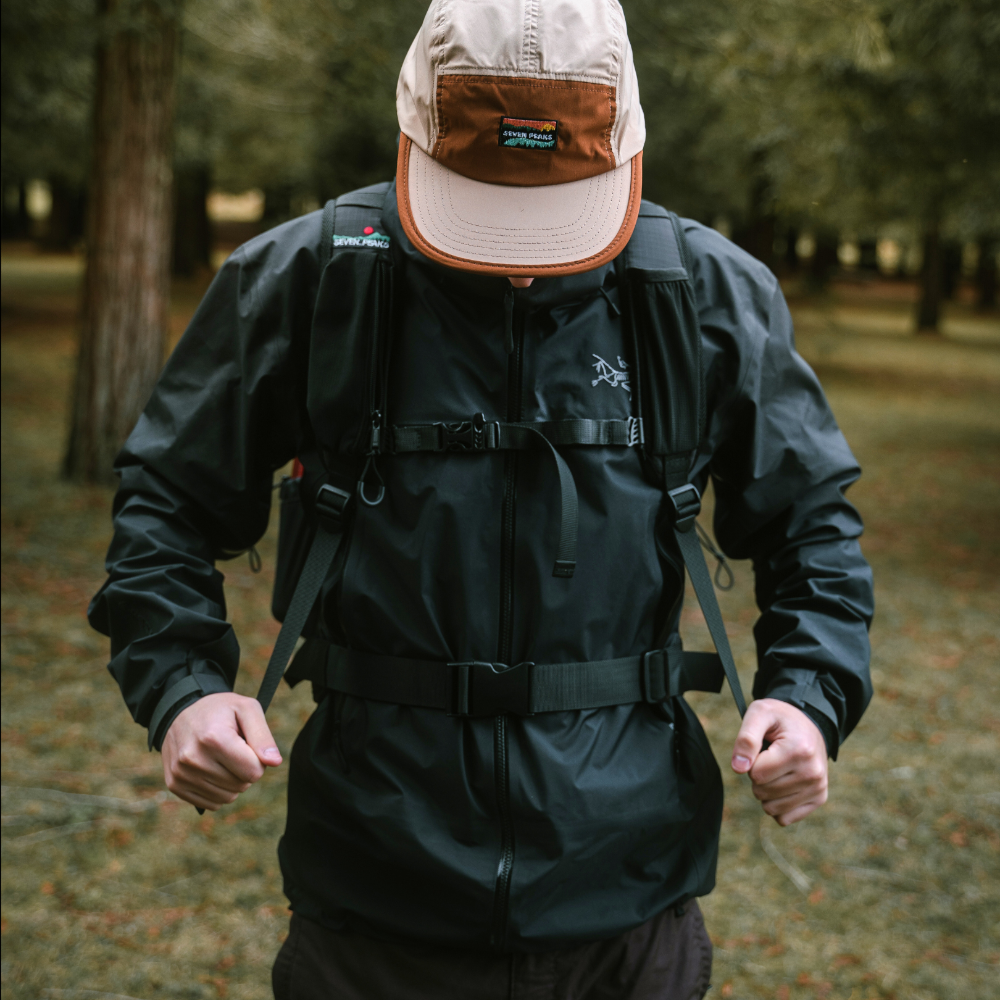 Seven Peaks rugzak in bruin