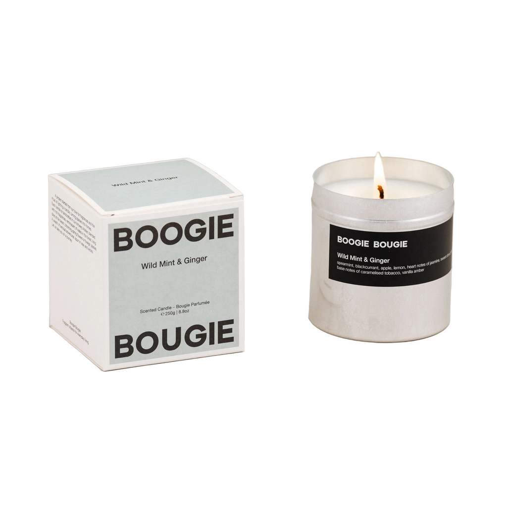 Geurkaars Wild Mint & Ginger