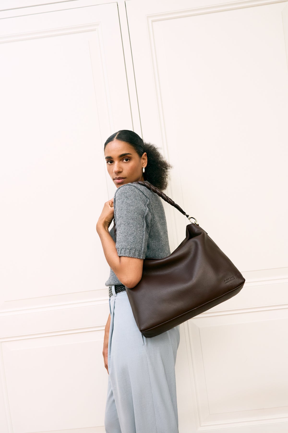 Coco Grand Chocolate Soft Grain Leather
