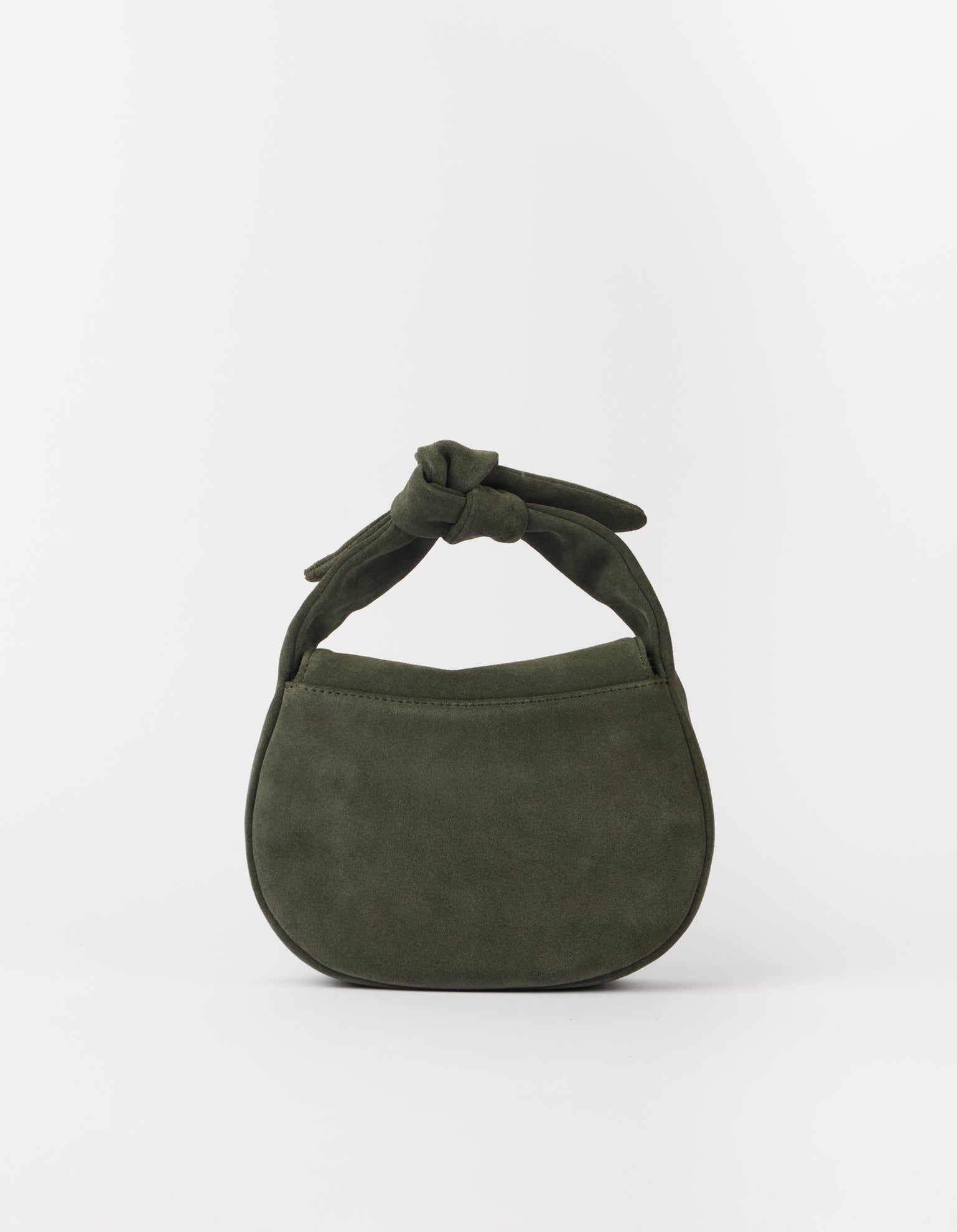 Coco Croissant Moss Suède Classic Leather