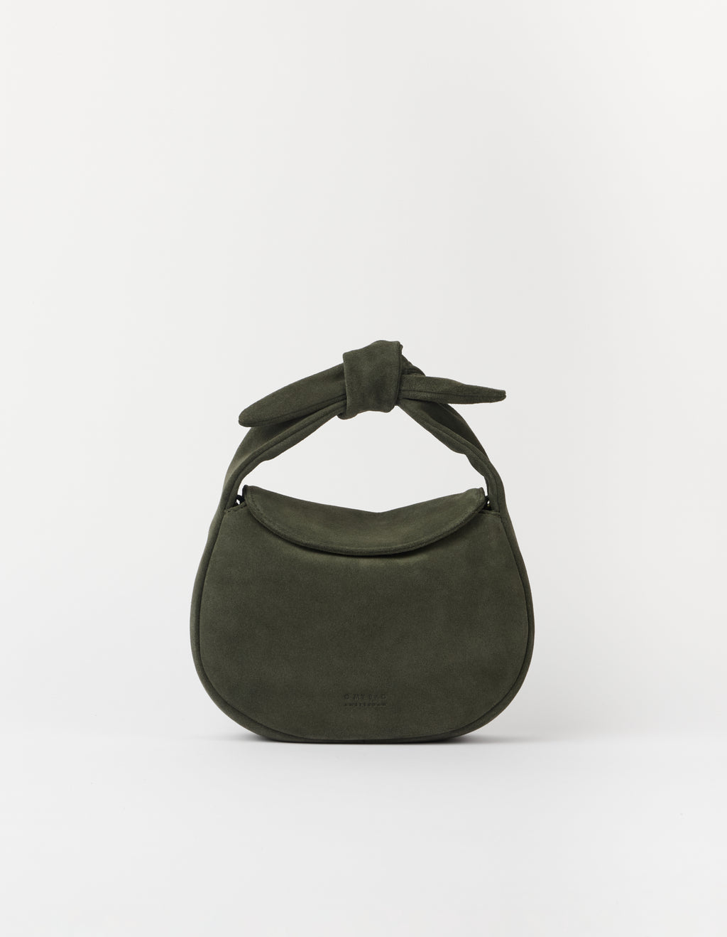 Coco Croissant Moss Suède Classic Leather