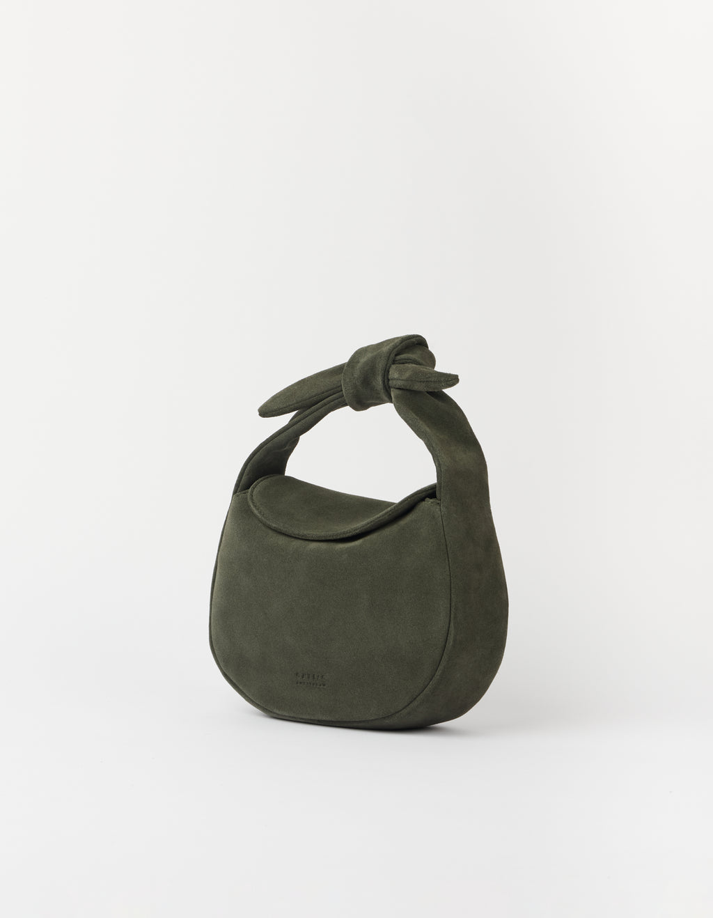Coco Croissant Moss Suède Classic Leather