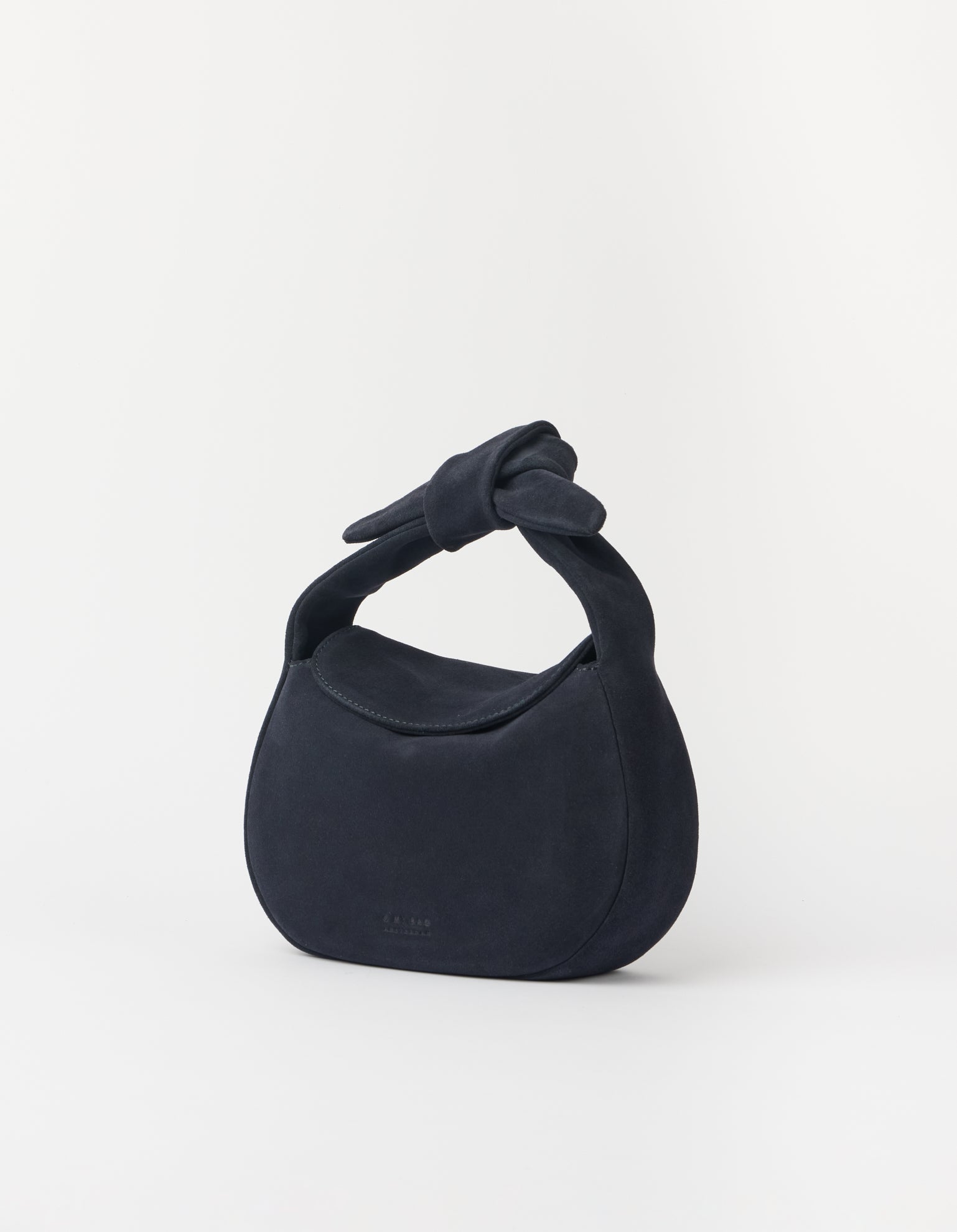 Coco Croissant Universe Blue Suède Classic Leather