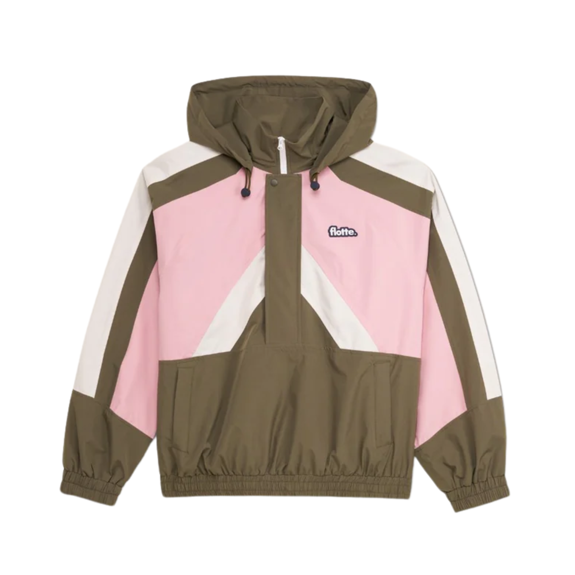 Abbesses Regenjas Khaki/Pink