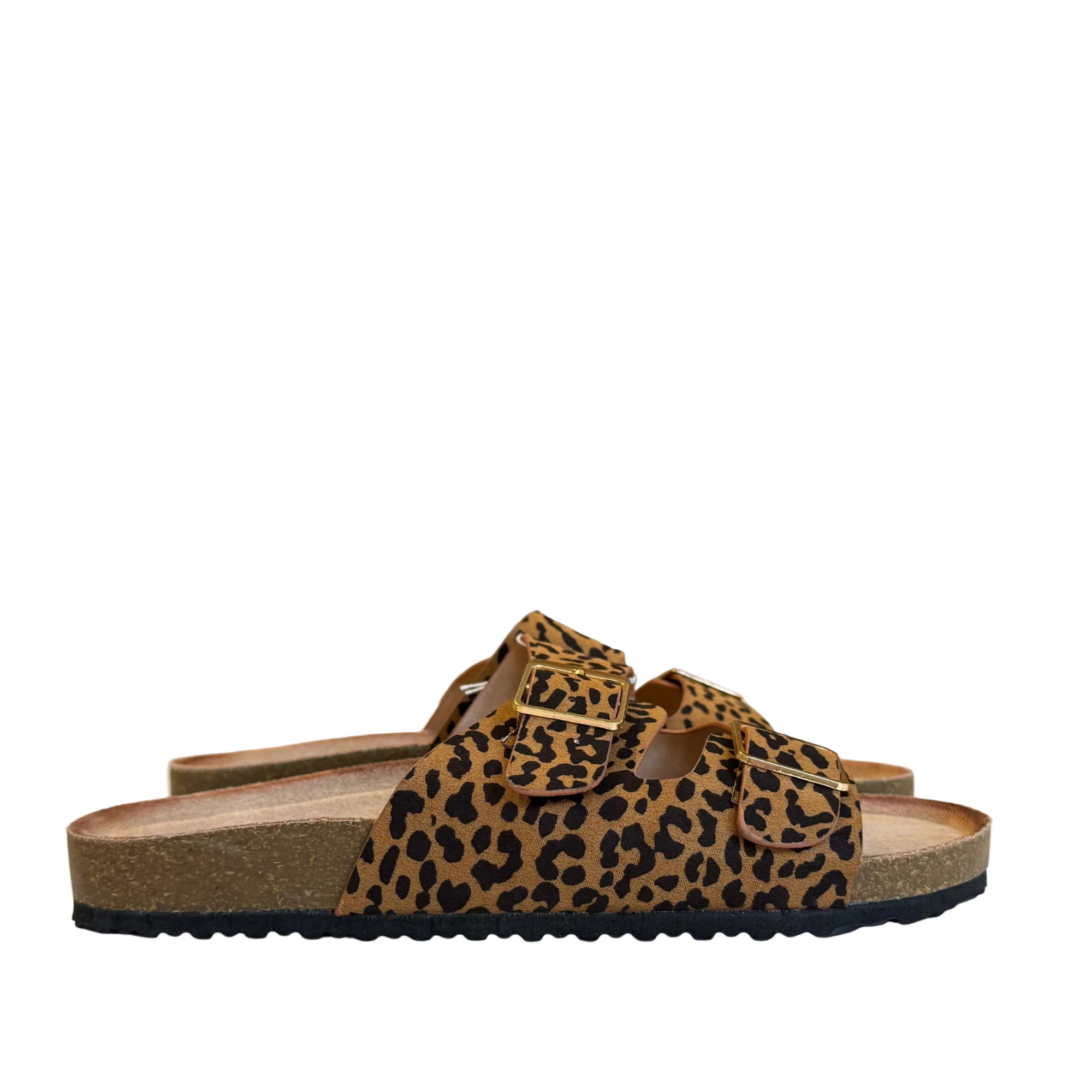 Meryl Suede Sandaal Leopard