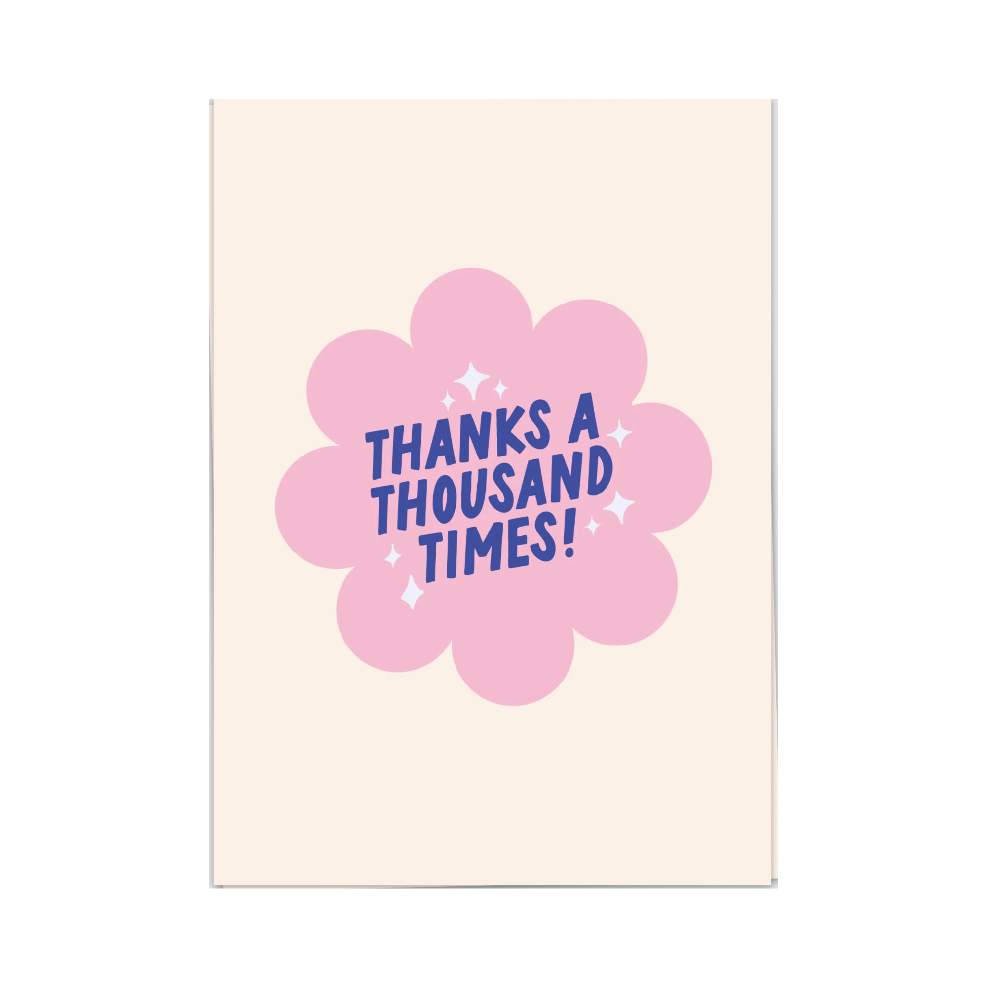 Thousand Times Wenskaart