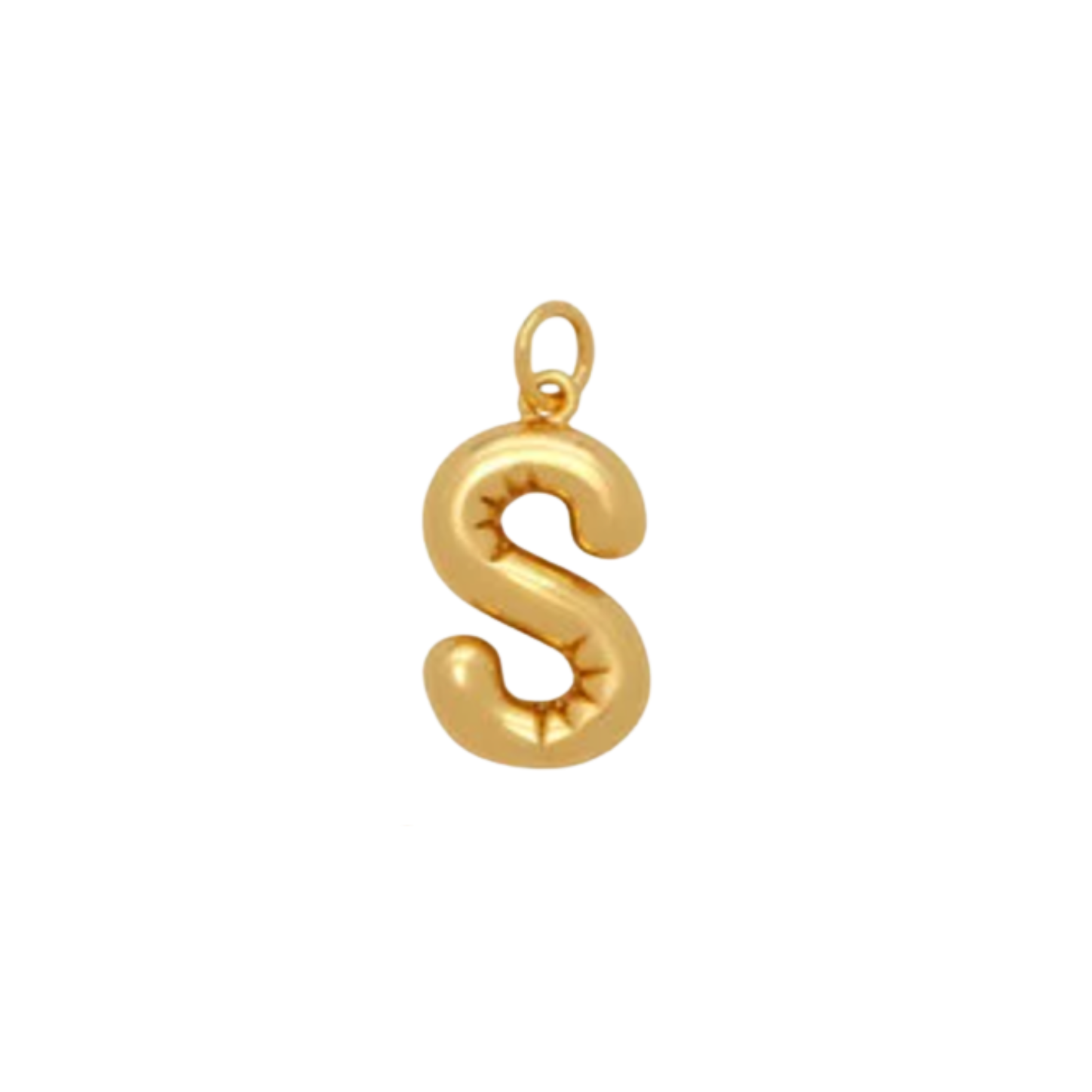 Balloon Charm Letter S