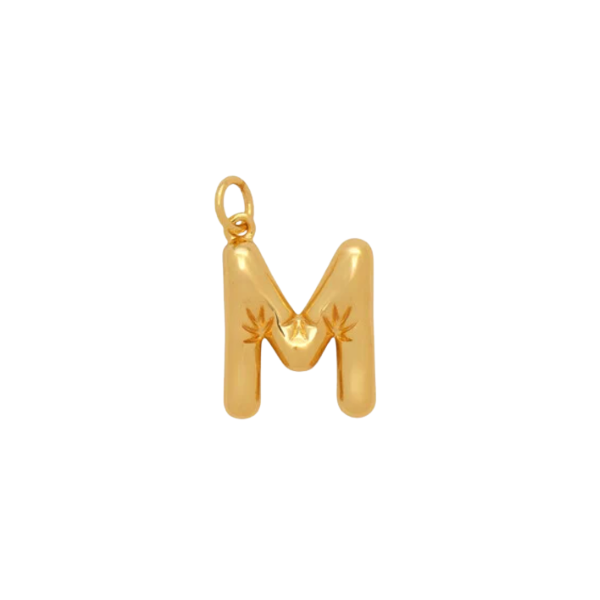 Balloon Charm Letter M