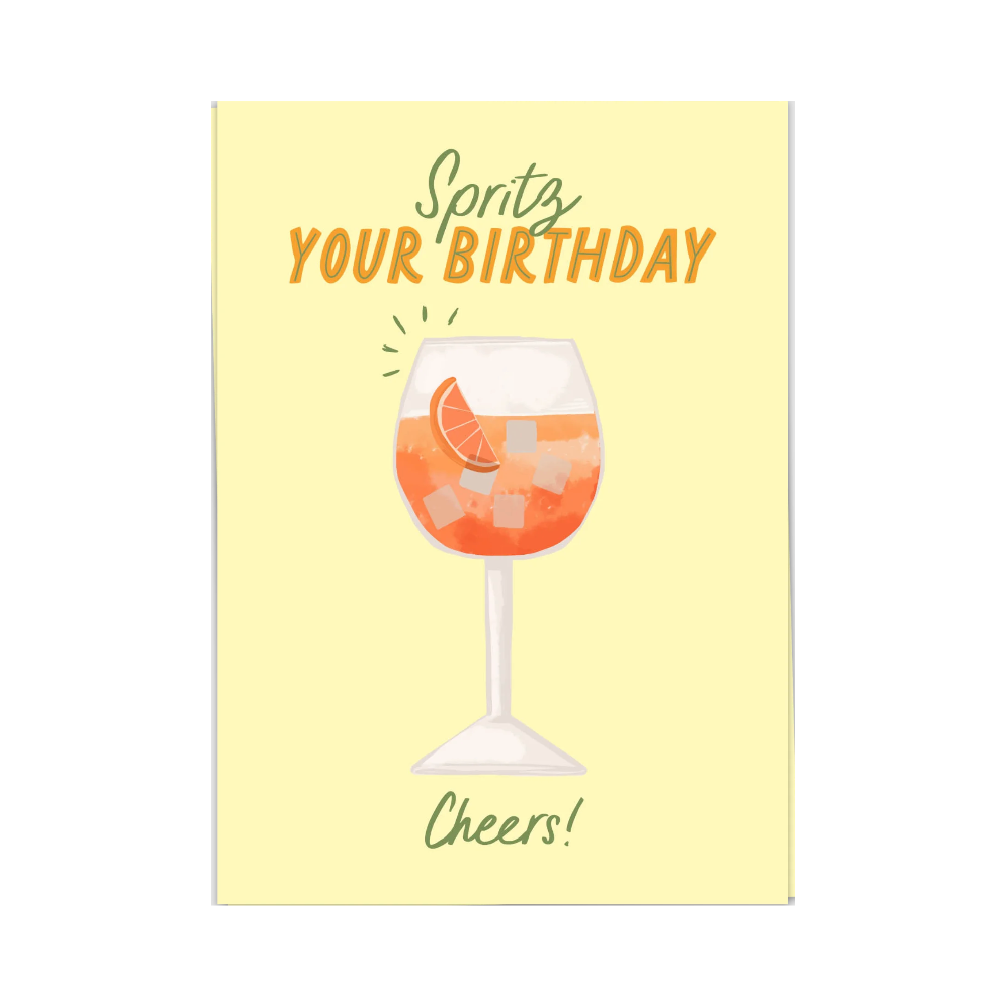 Spritz Birthday Wenskaart
