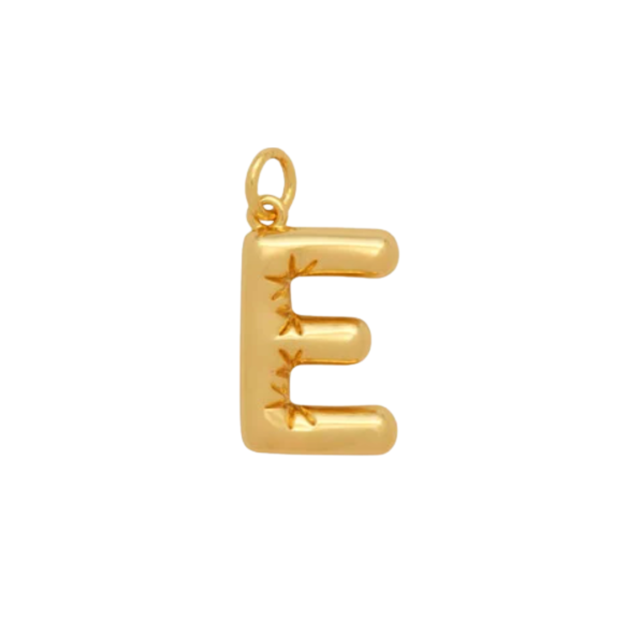 Balloon Charm Letter E