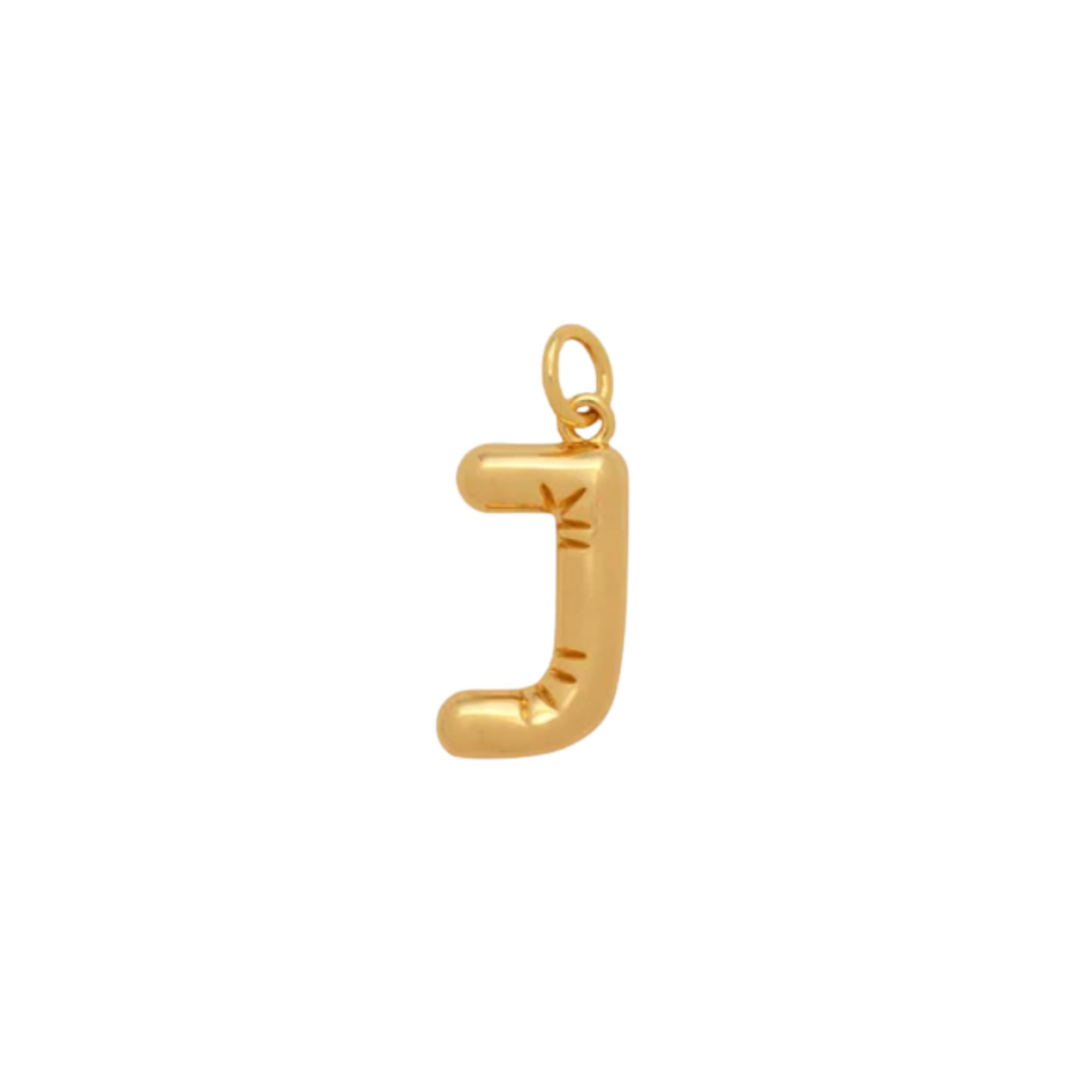 Balloon Charm Letter J