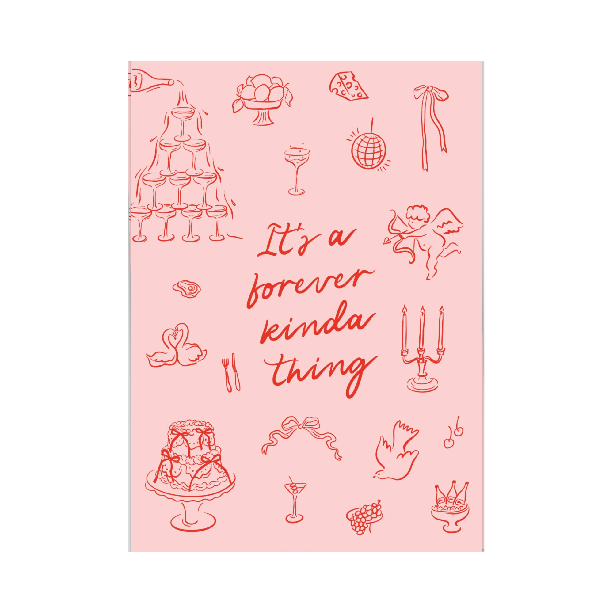 Forever Kinda Thing Wenskaart