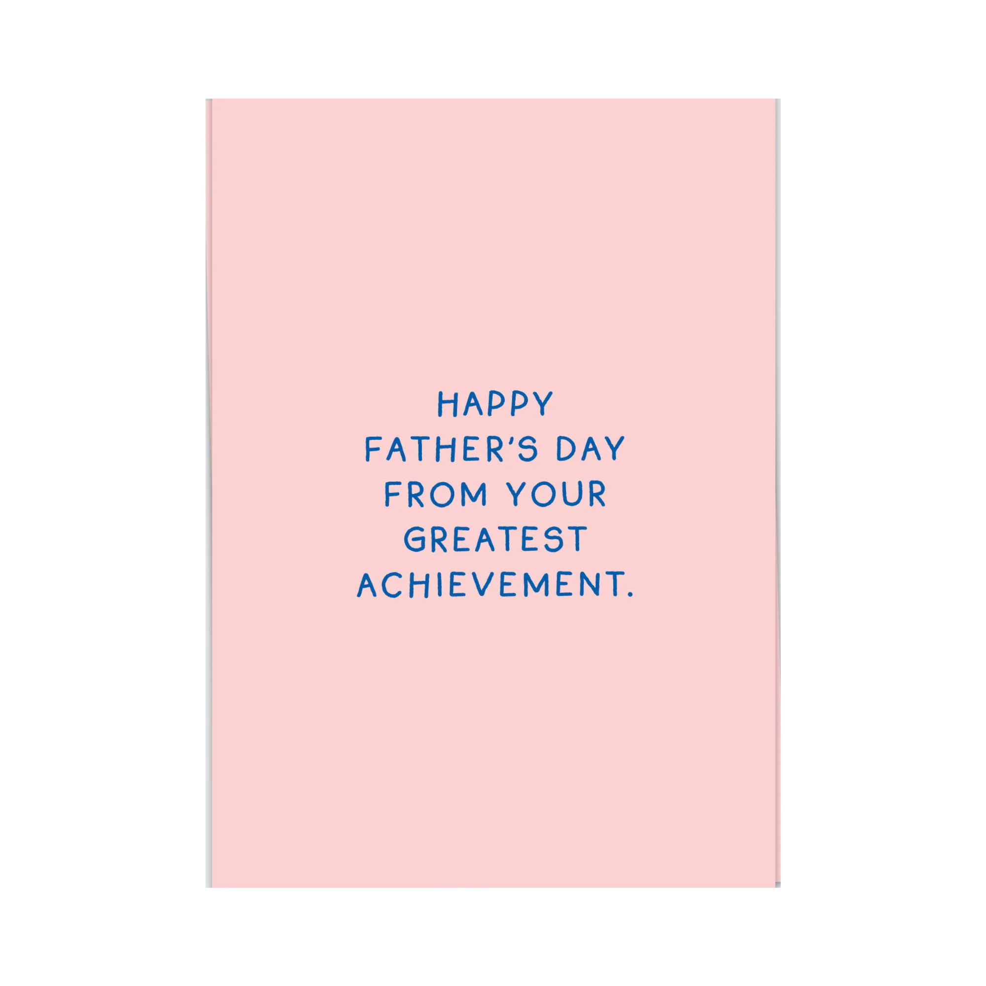 Greatest Achievement Dad Wenskaart