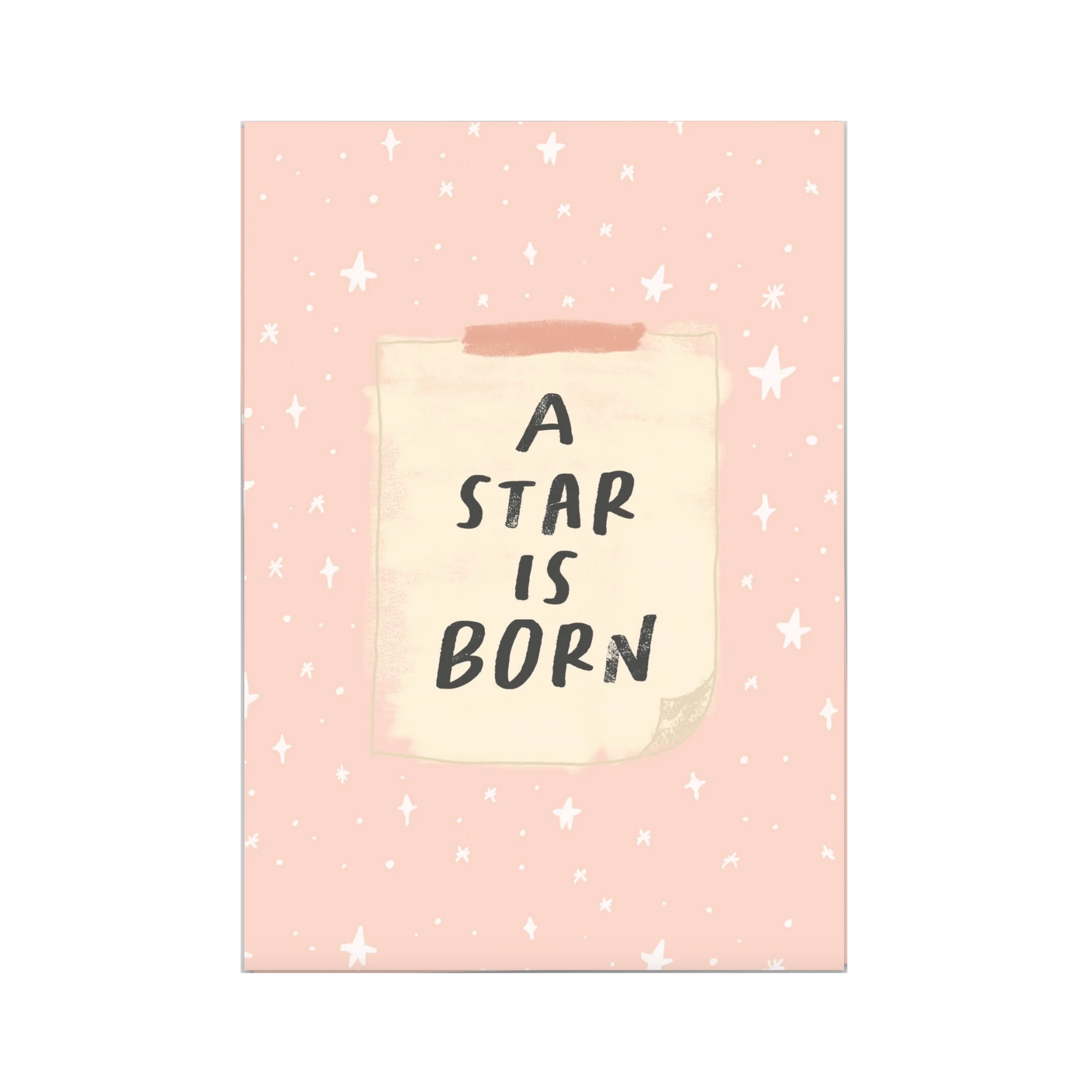 A Star is Born Wenskaart