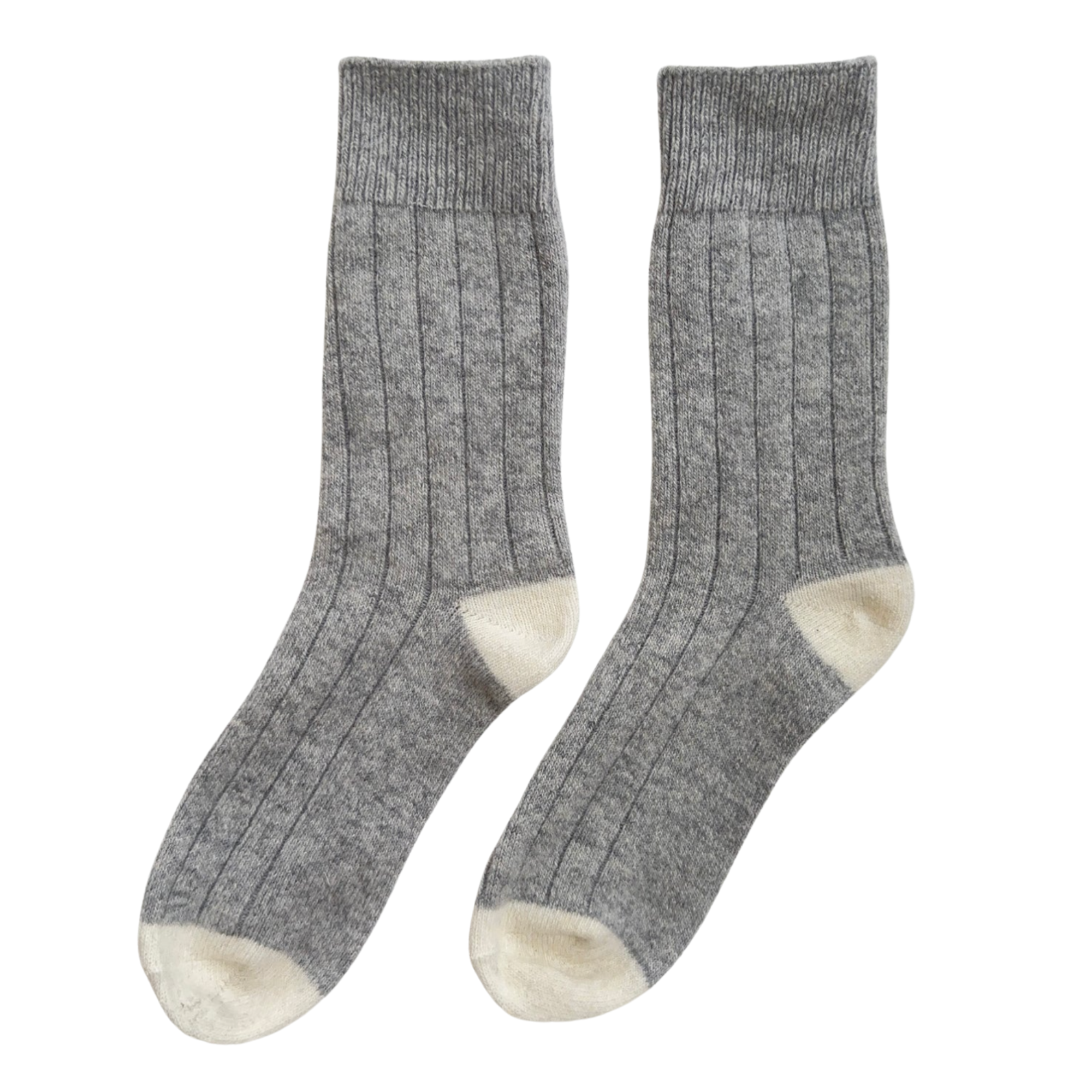Classic Cashmere Socks Melange Grey