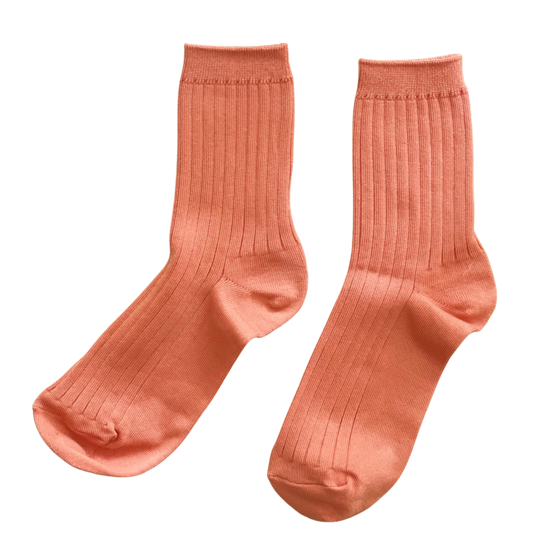 Her Socks Tangerine